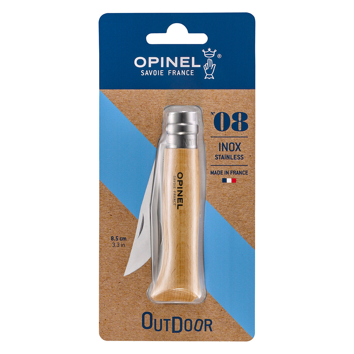 Opinel Traditional Classic Stainless Steel Folding Knife