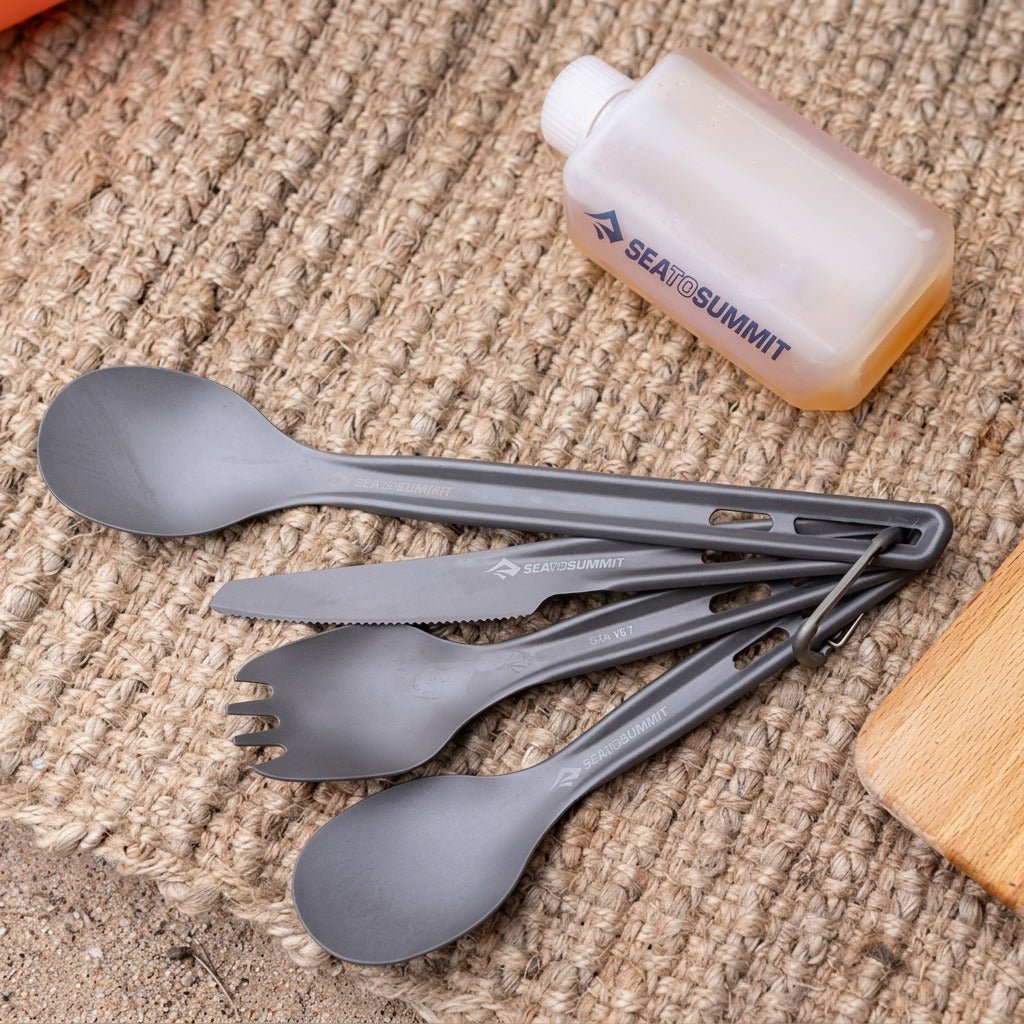 Sea To Summit Frontier Ultralight Cutlery Set with Carabiner
