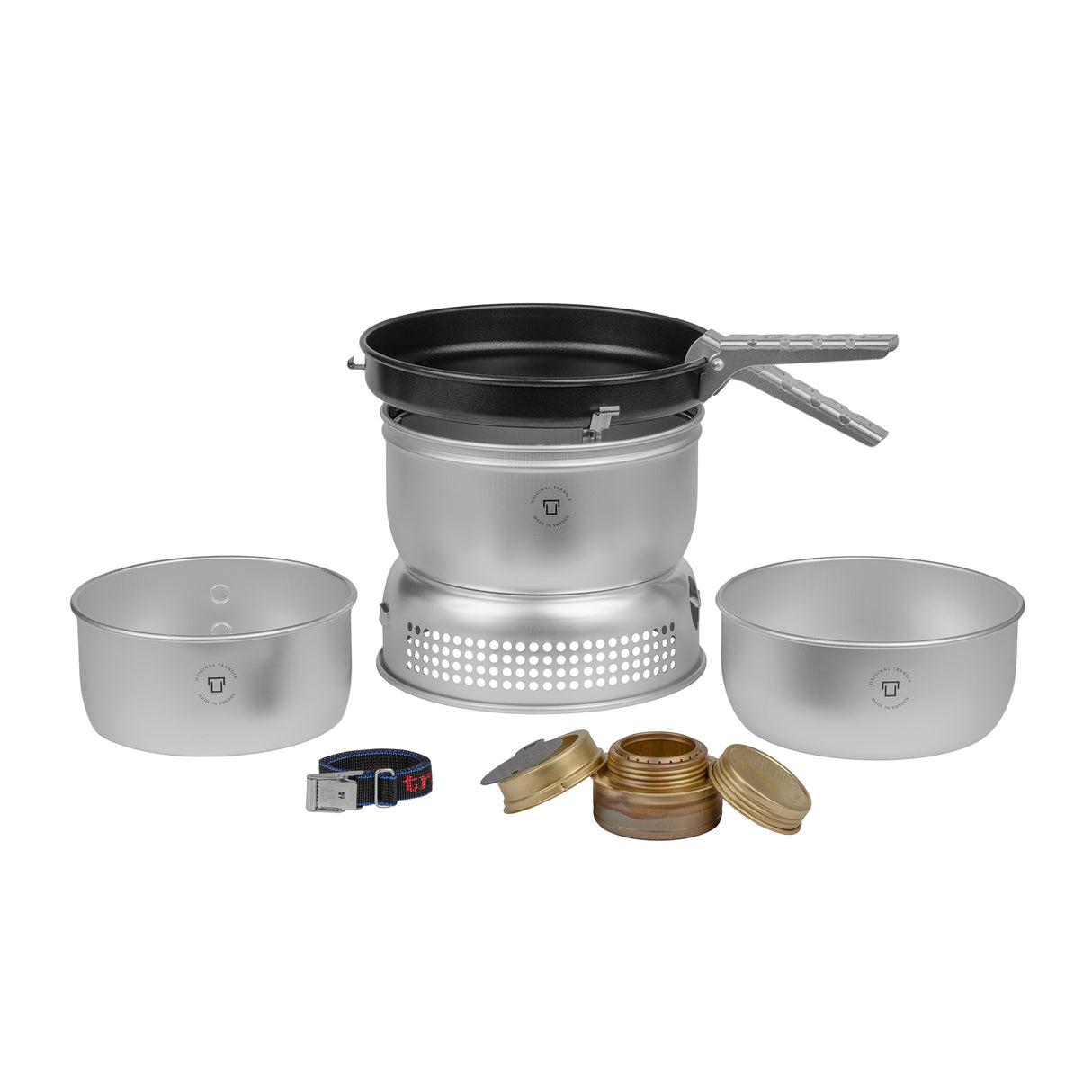 Trangia 25-3 Aluminium Spirit Stove & Pot Set with Non-Stick Frying Pan