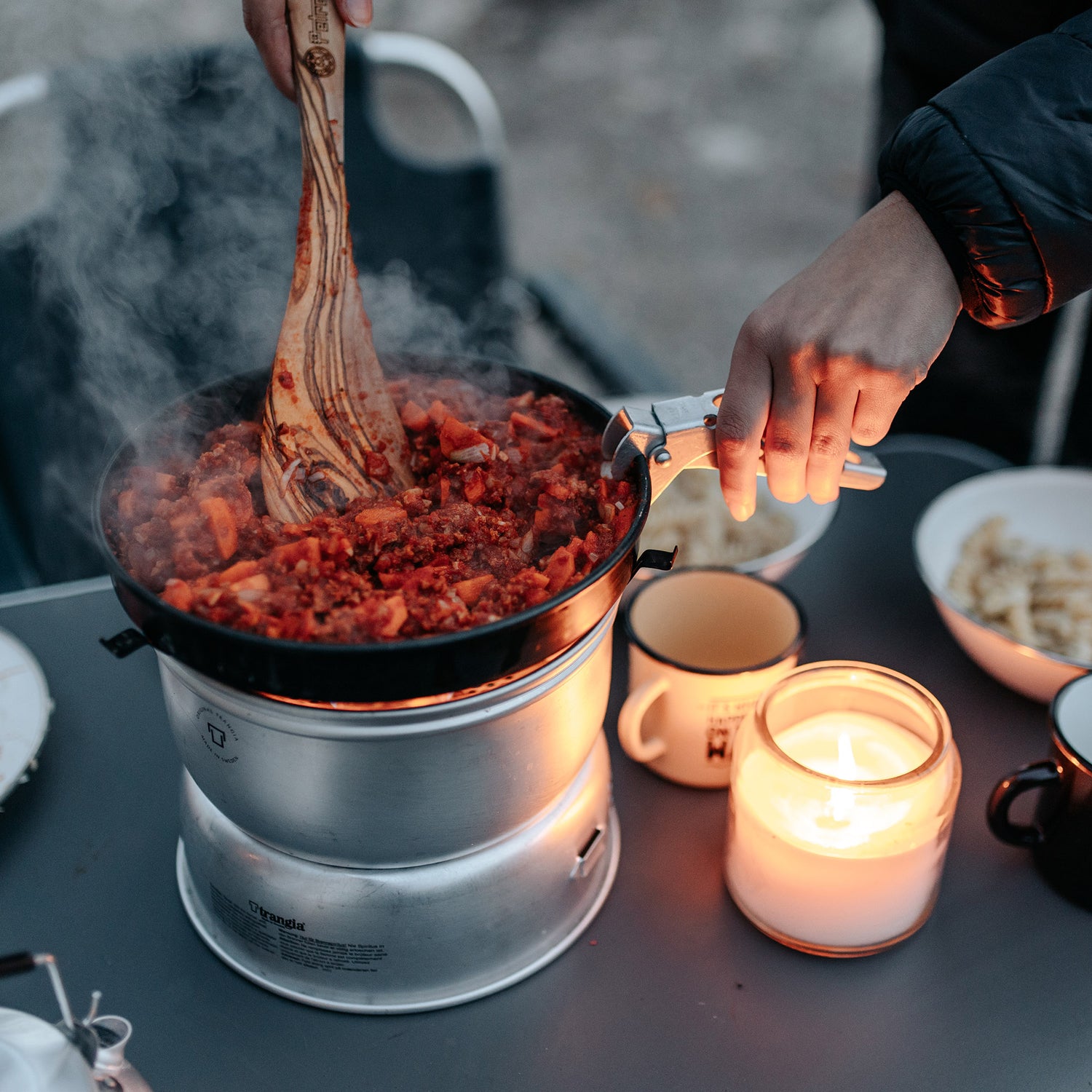 Trangia 25-3 Aluminium Spirit Stove & Pot Set with Non-Stick Frying Pan