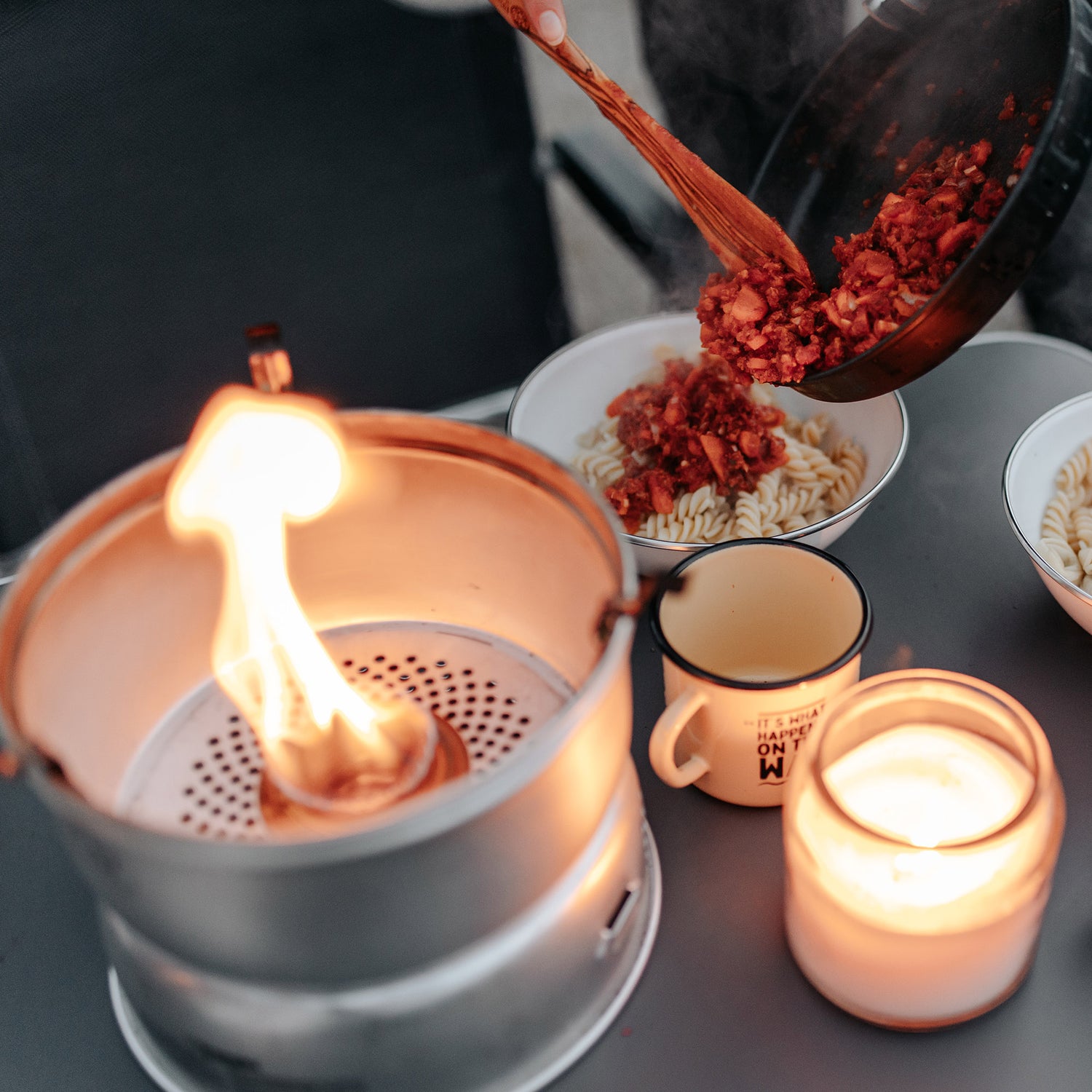 Trangia 25-3 Aluminium Spirit Stove & Pot Set with Non-Stick Frying Pan