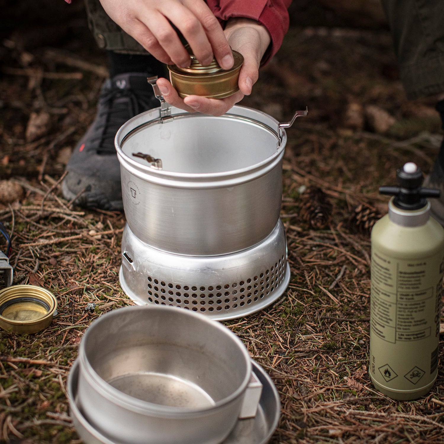 Trangia 25-7 Aluminium Spirit Stove with Hard Anodised Cookware