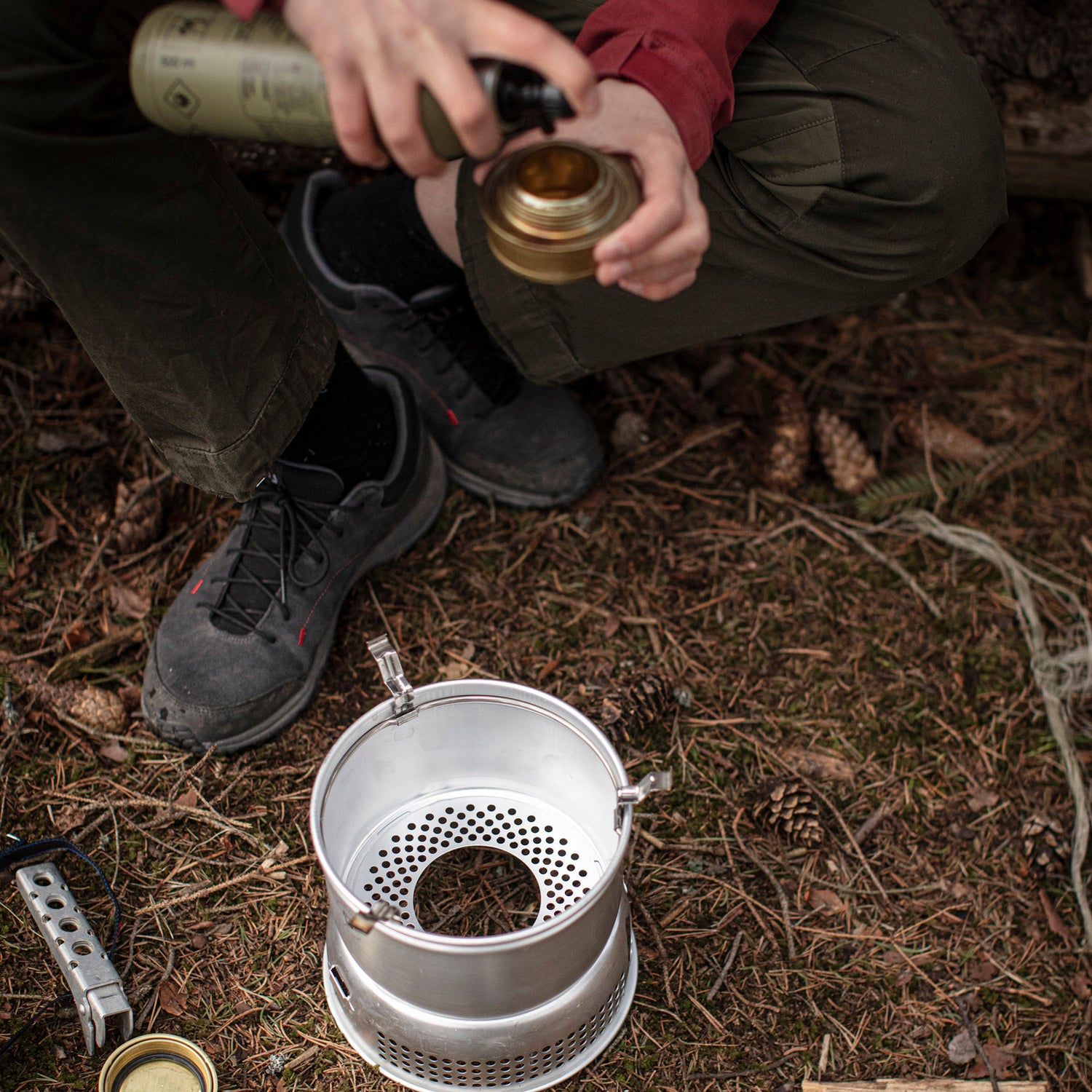 Trangia 25-7 Aluminium Spirit Stove with Hard Anodised Cookware
