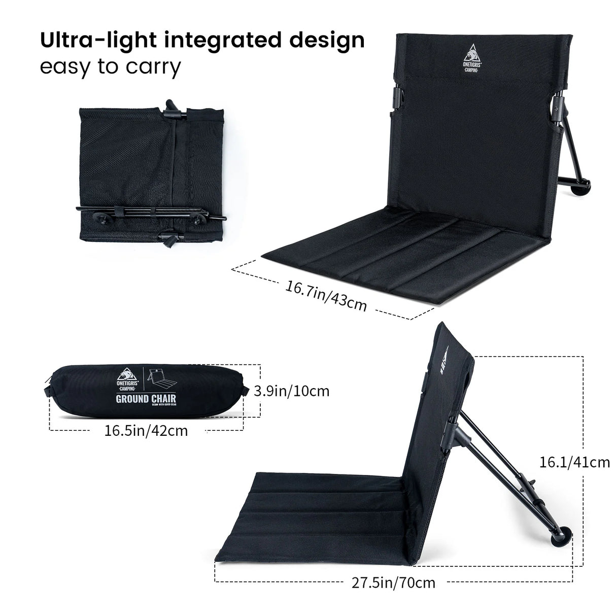 OneTigris Ultralight Ground Chair