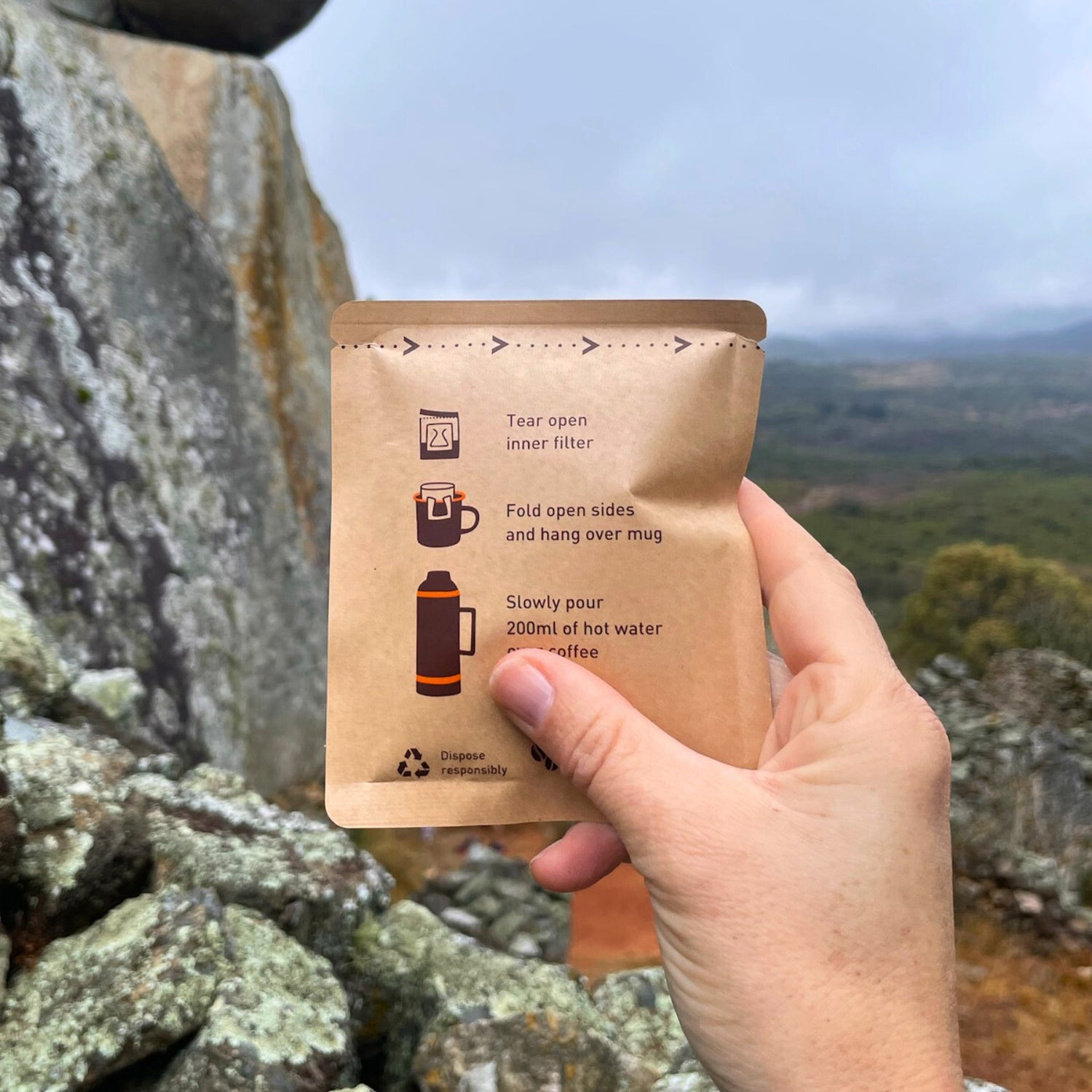 Southland Coffee Pour-Over Sachet, Box of 8