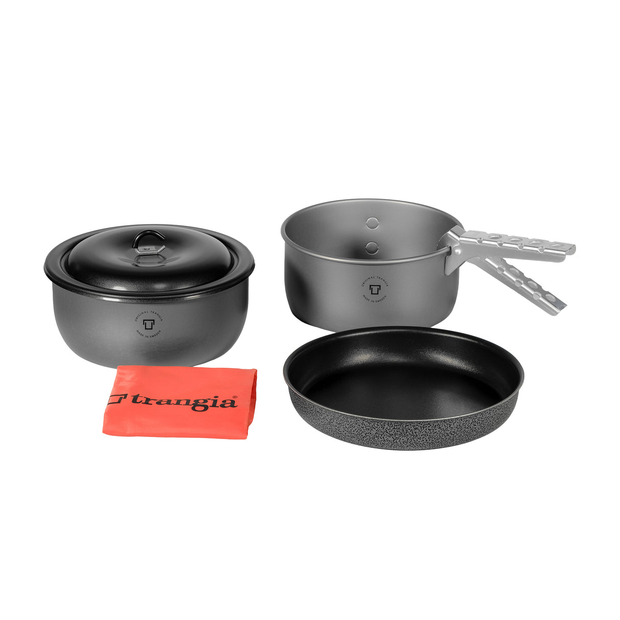 Trangia Tundra III Hard Anodised Pot Set with Non-Stick Frying Pan
