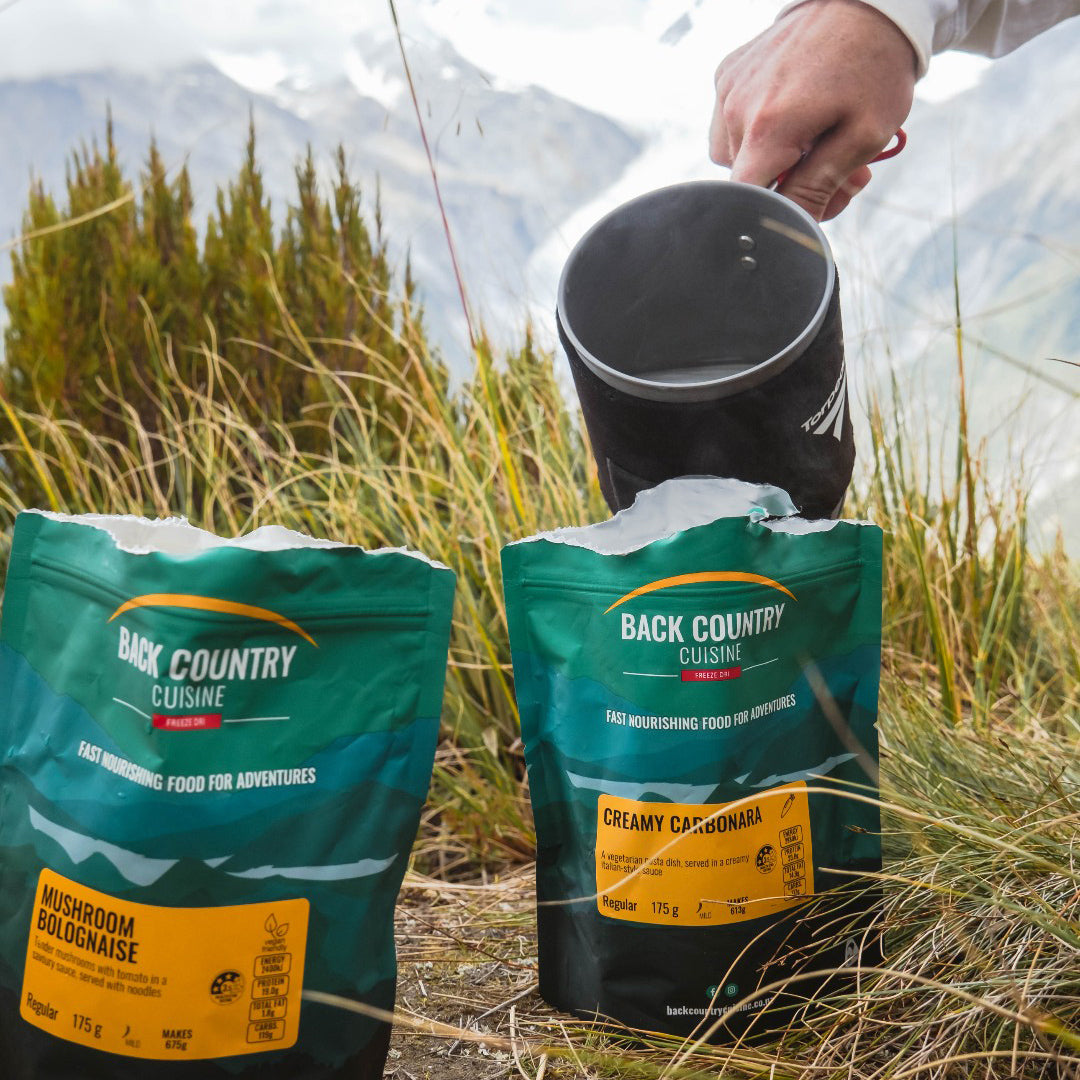 Back Country Cuisine Freeze Dried Mushroom Bolognaise, 675g - Vegan