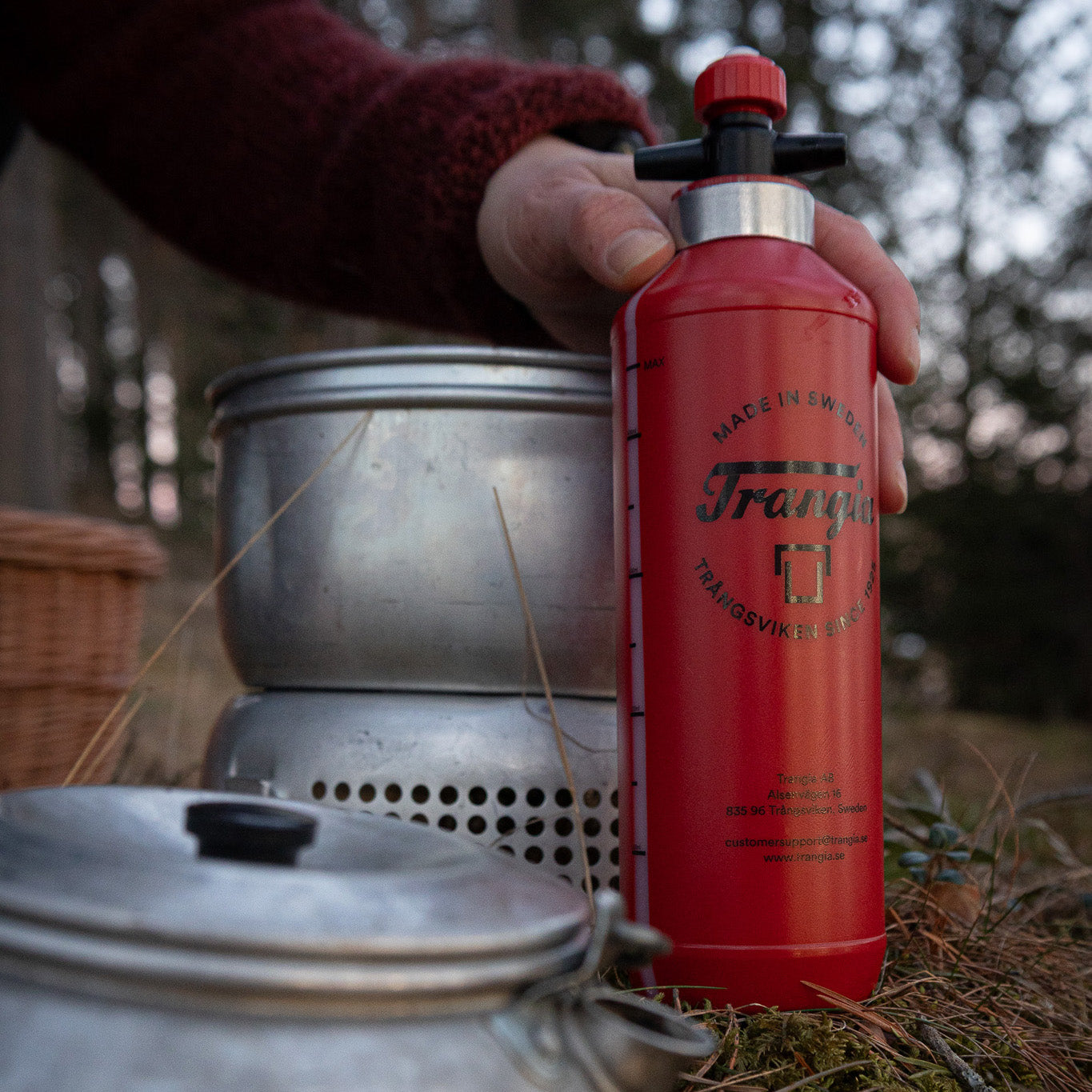 Trangia Smooth Flow Fuel Bottle with Safety Valve
