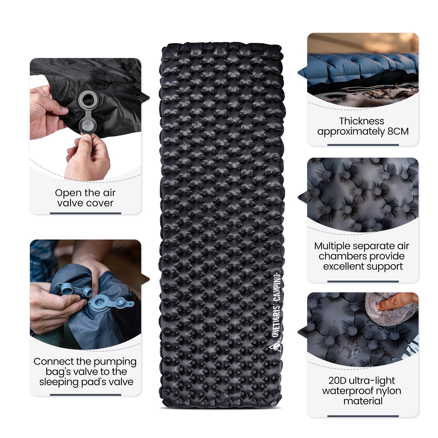OneTigris Obsidian Sleeping Pad