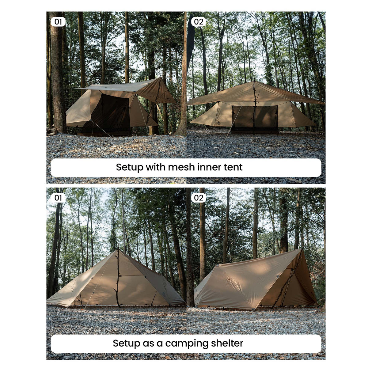 OneTigris Proteus Rain Fly Camping Tarp