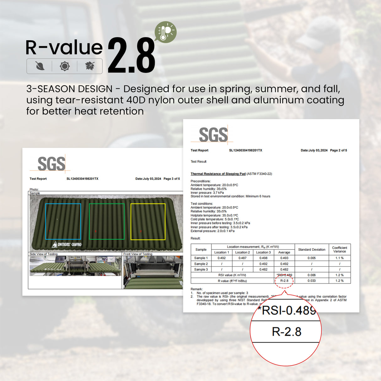 OneTigris Jade Sleeping Pad