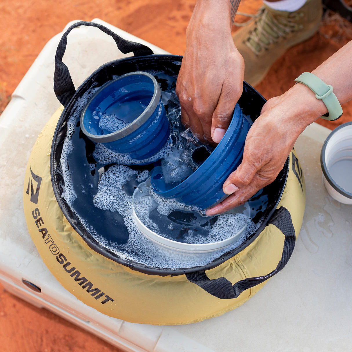 Sea To Summit Kitchen Sink with Handles, 10 Litre