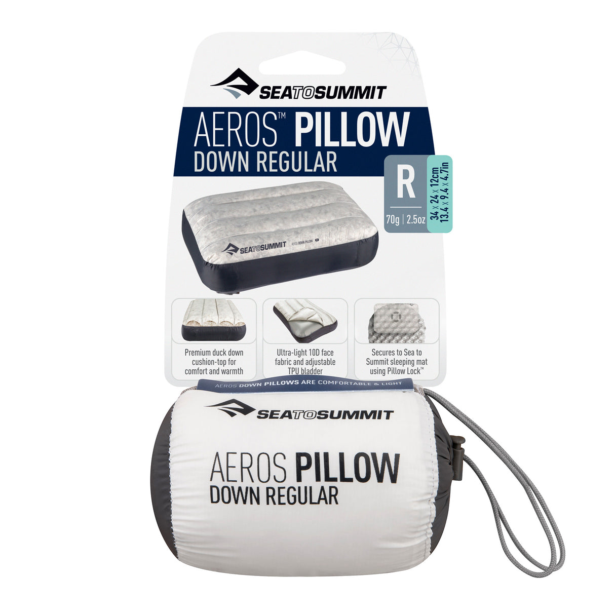 Sea To Summit Aeros Down Pillow, 70g