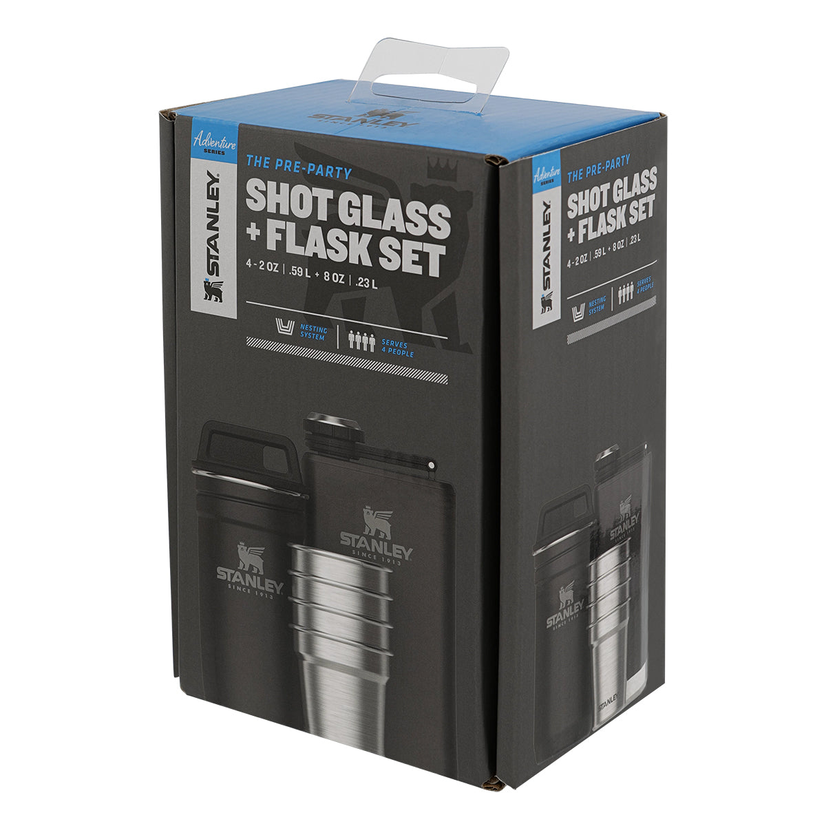 Stanley The Pre Party Shot Glass and Flask Set