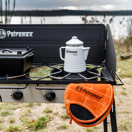 Petromax Aramid Pro 300 Potholders with Pocket, Set of 2