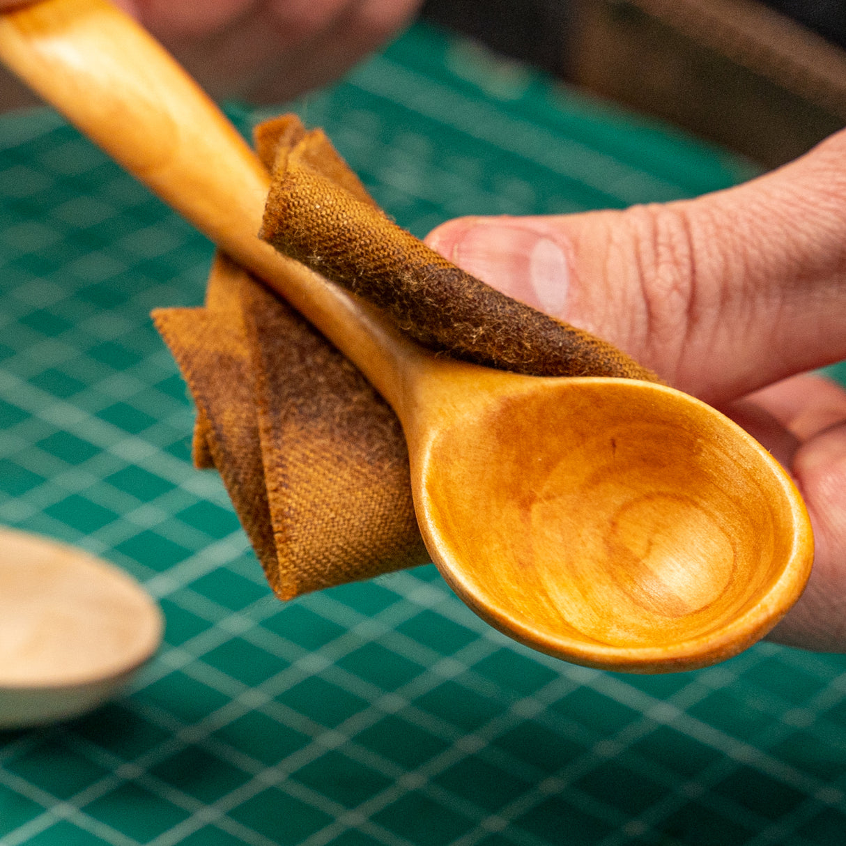 BeaverCraft Spoon Blanks Set of 4 - Elm, Apricot, Maple & Alder