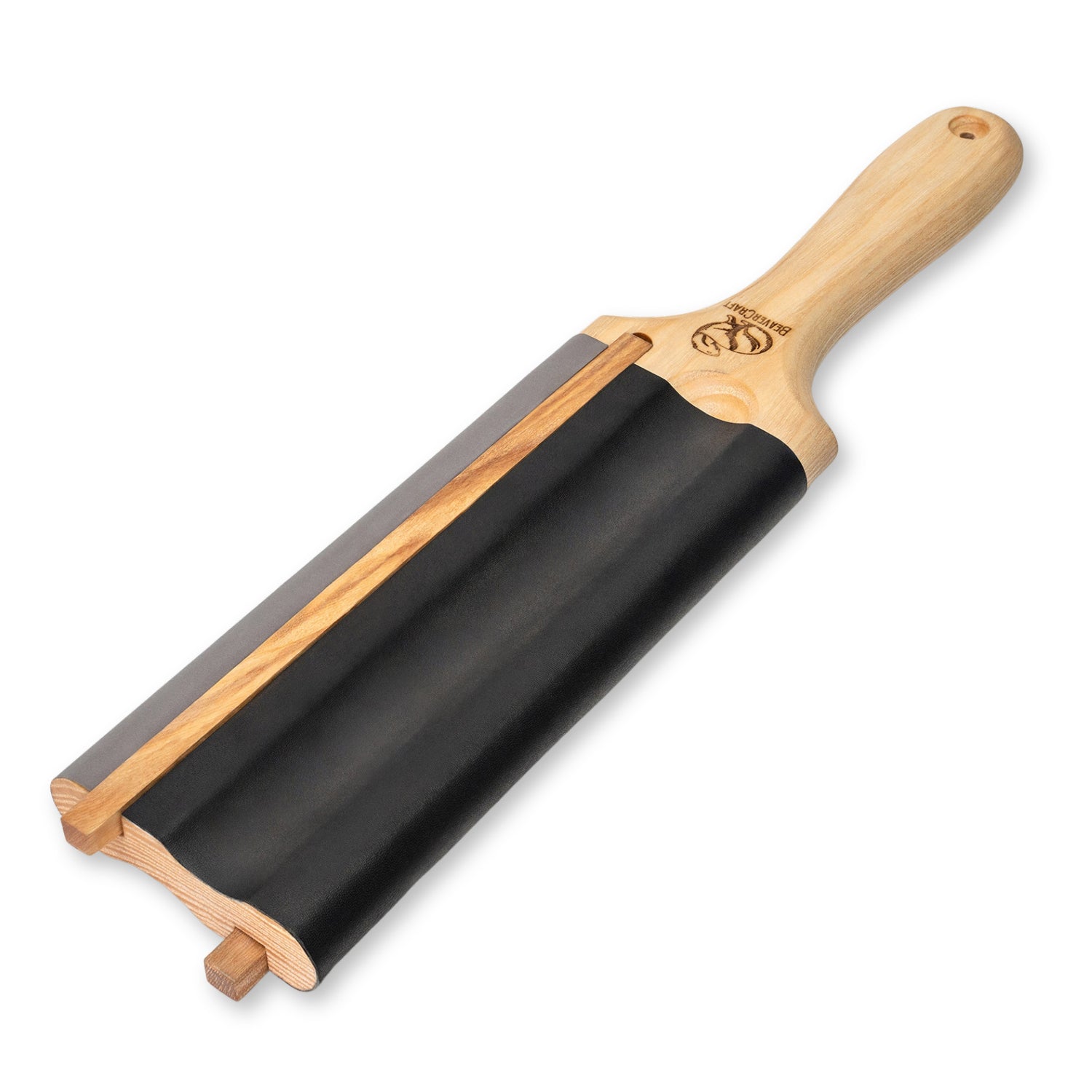 BeaverCraft Dual Sided Paddle Strop for Hook Knives & Gouges