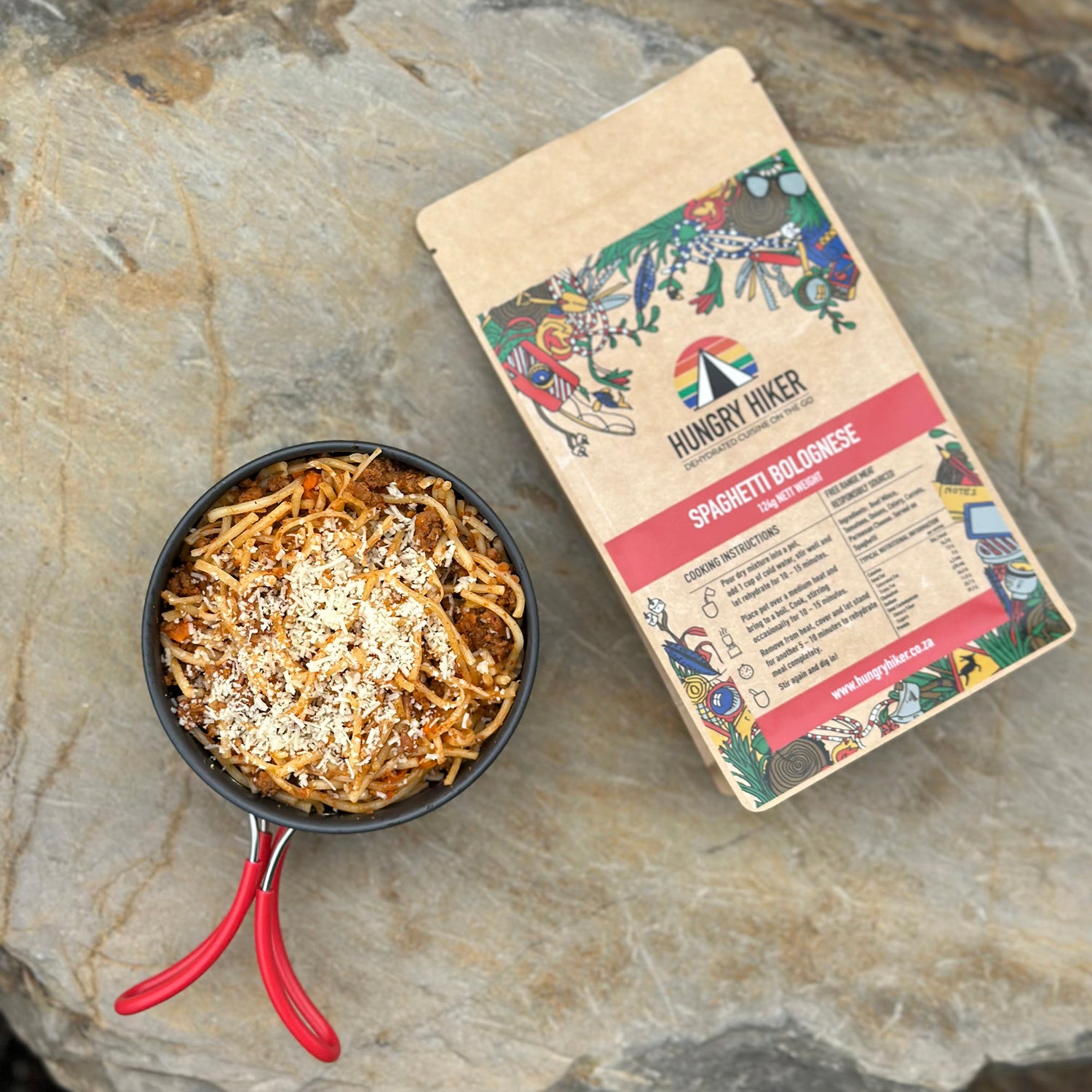 Hungry Hiker Dehydrated Spaghetti Bolognese, 400g