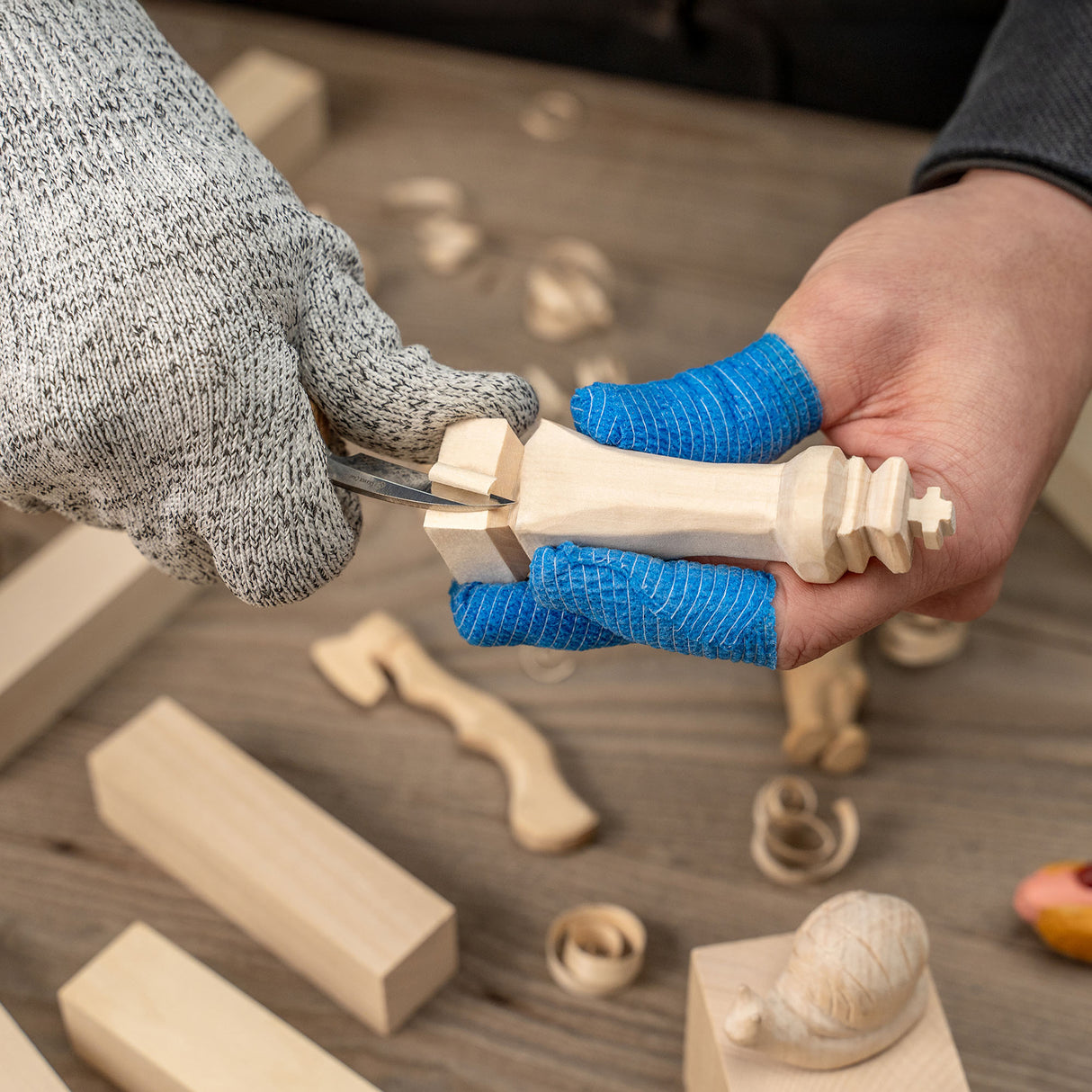 BeaverCraft Basswood Carving Blocks, Set of 18