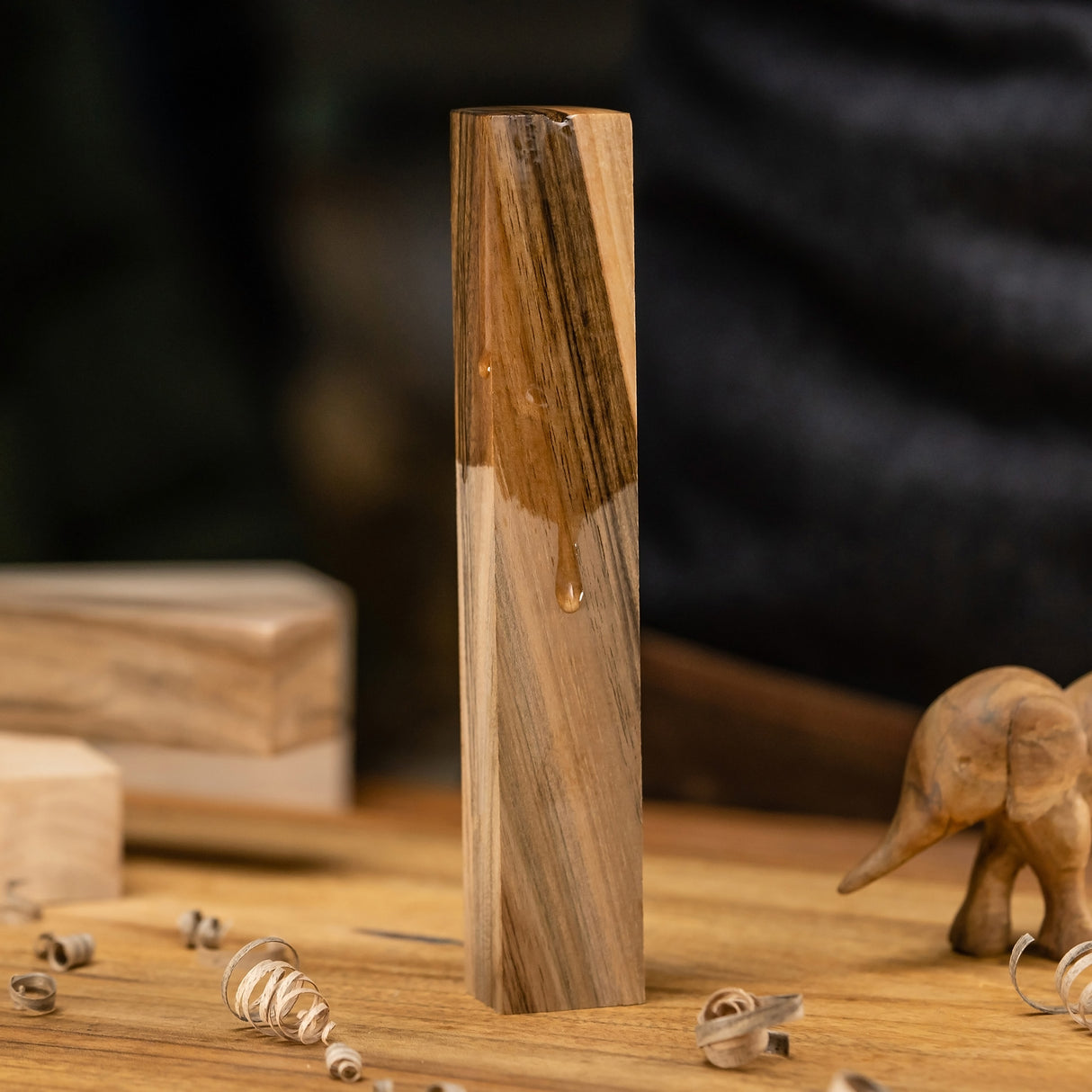 BeaverCraft Walnut Carving Blocks, Set of 10