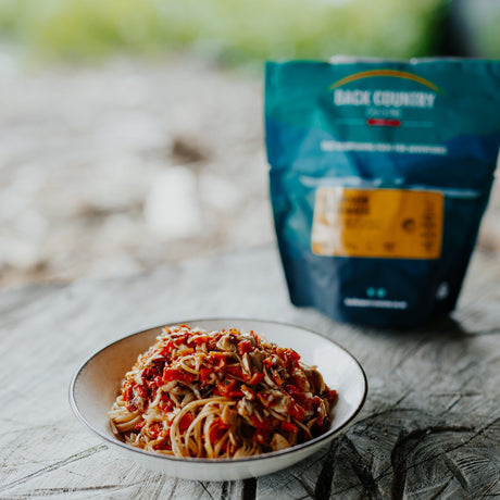 Back Country Cuisine Freeze Dried Mushroom Bolognaise, 675g - Vegan
