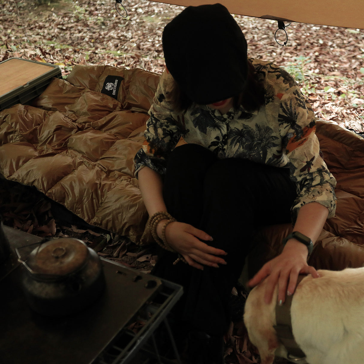 OneTigris Ultralight Oversized Down Camping Blanket, 700g