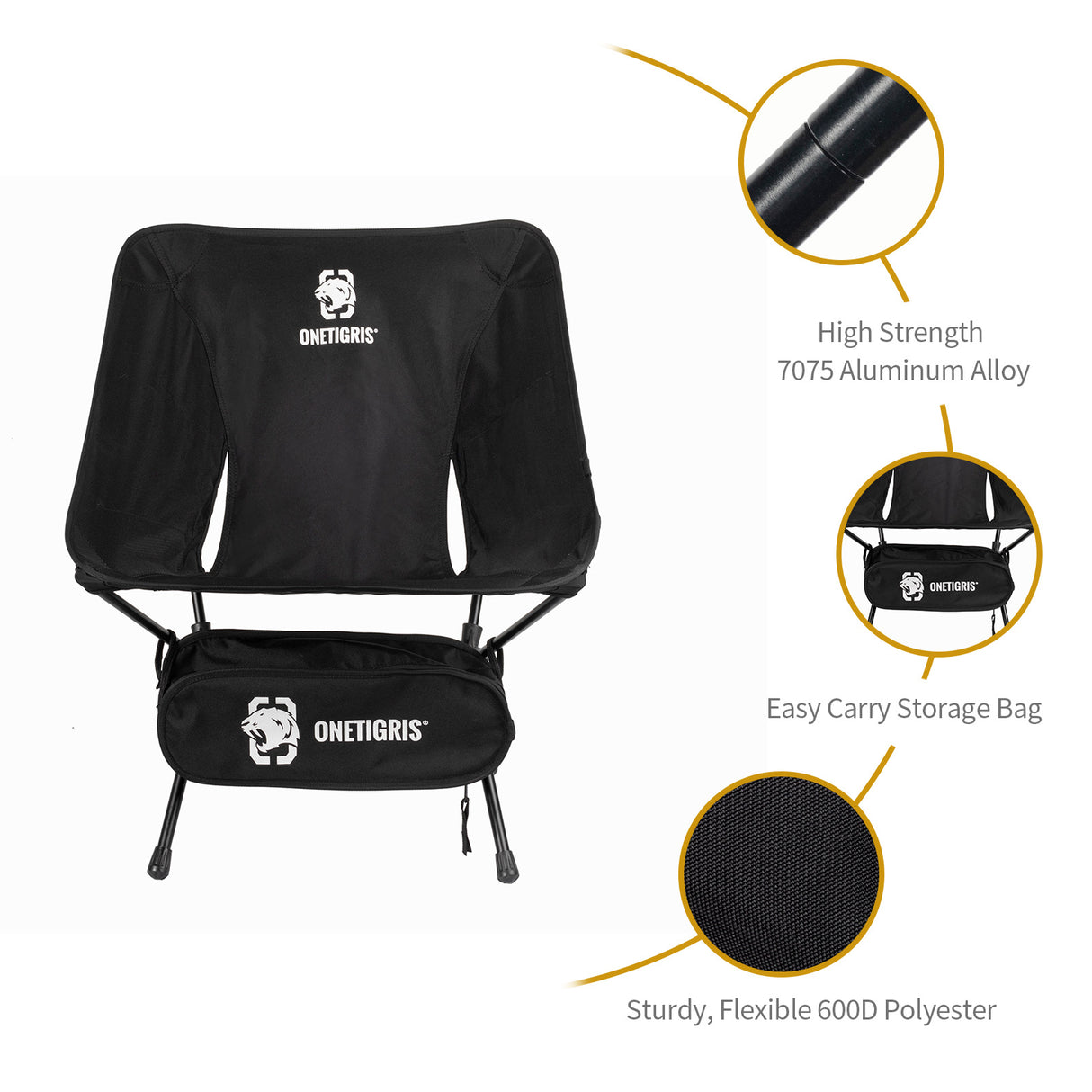 OneTigris Promenade Camping Chair