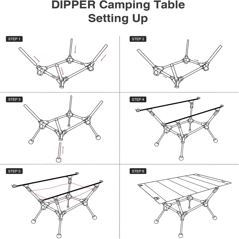 OneTigris Dipper Camping Table