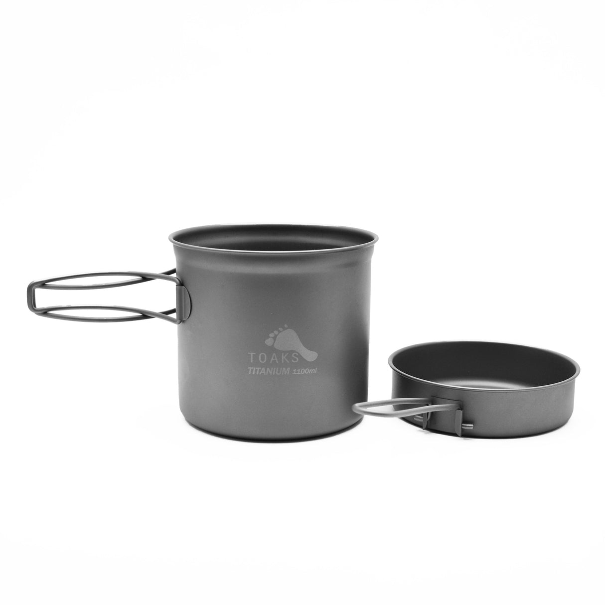 Toaks Titanium 1100ml Pot & Pan Set