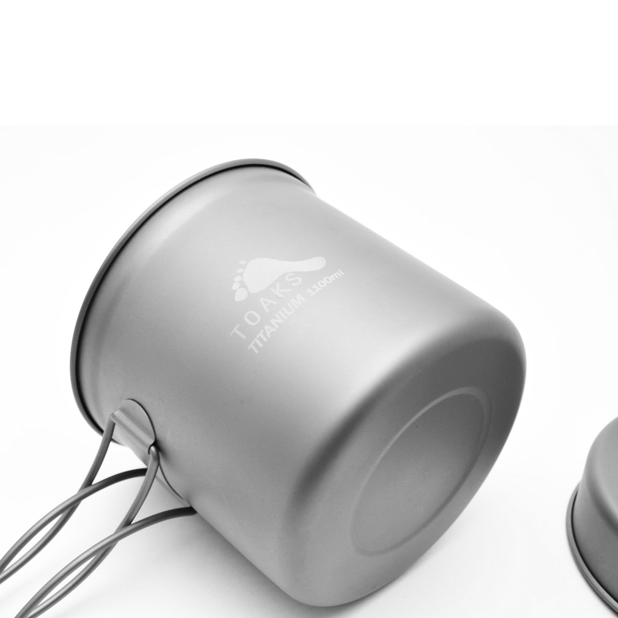 Toaks Titanium 1100ml Pot & Pan Set