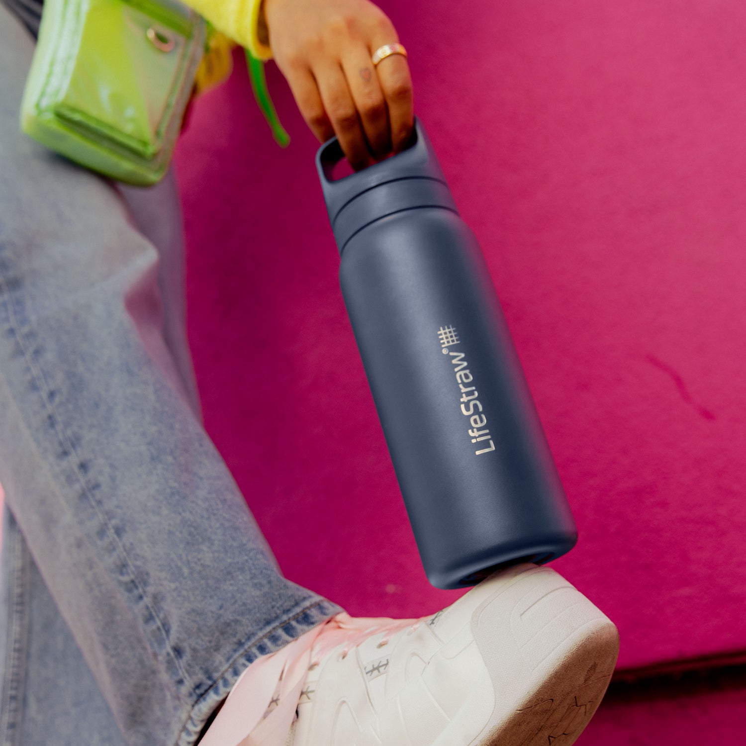 LifeStraw Go 2.0 Stainless Steel Filter Bottle