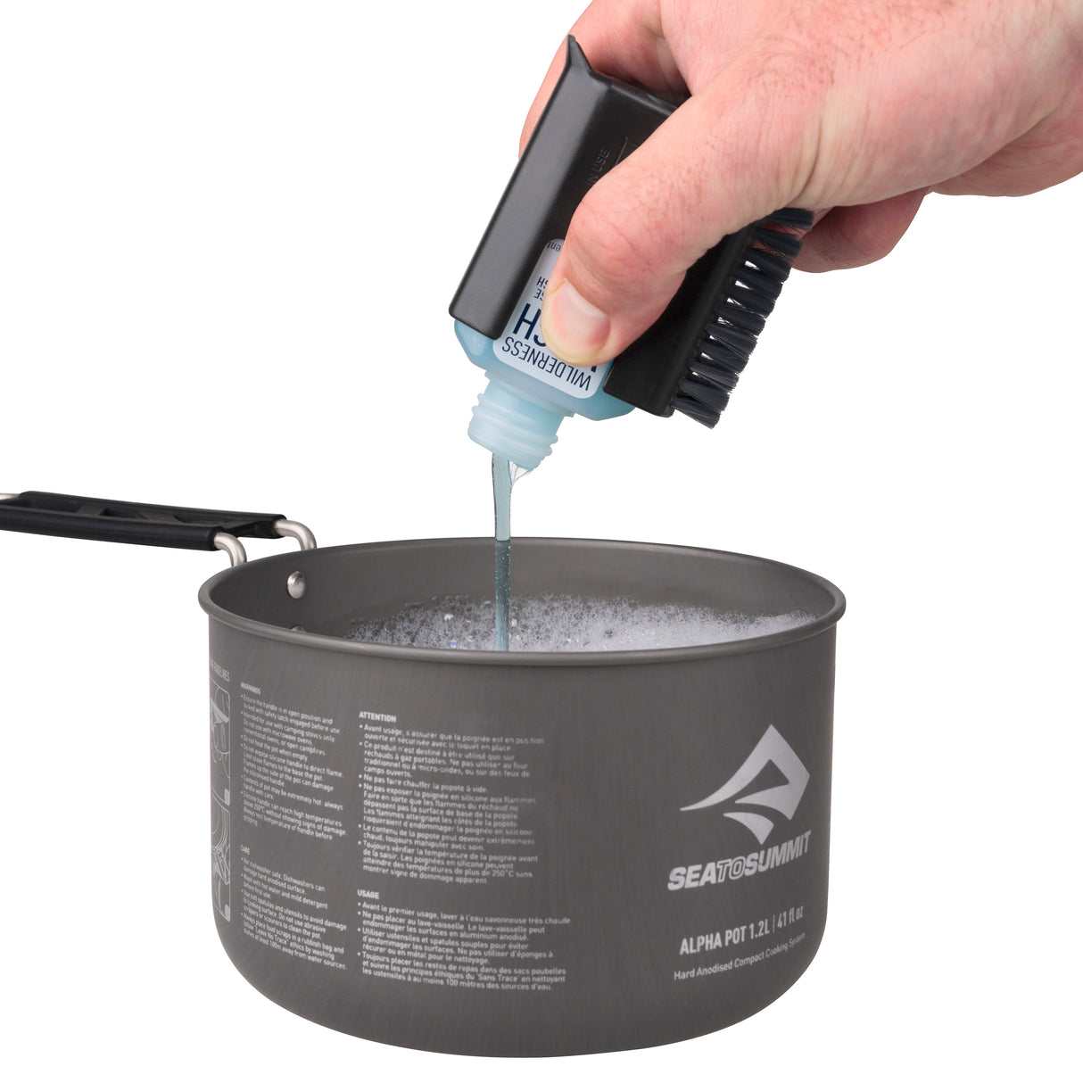 Sea To Summit Camp Kitchen Pot Scrubber & Detergent Set