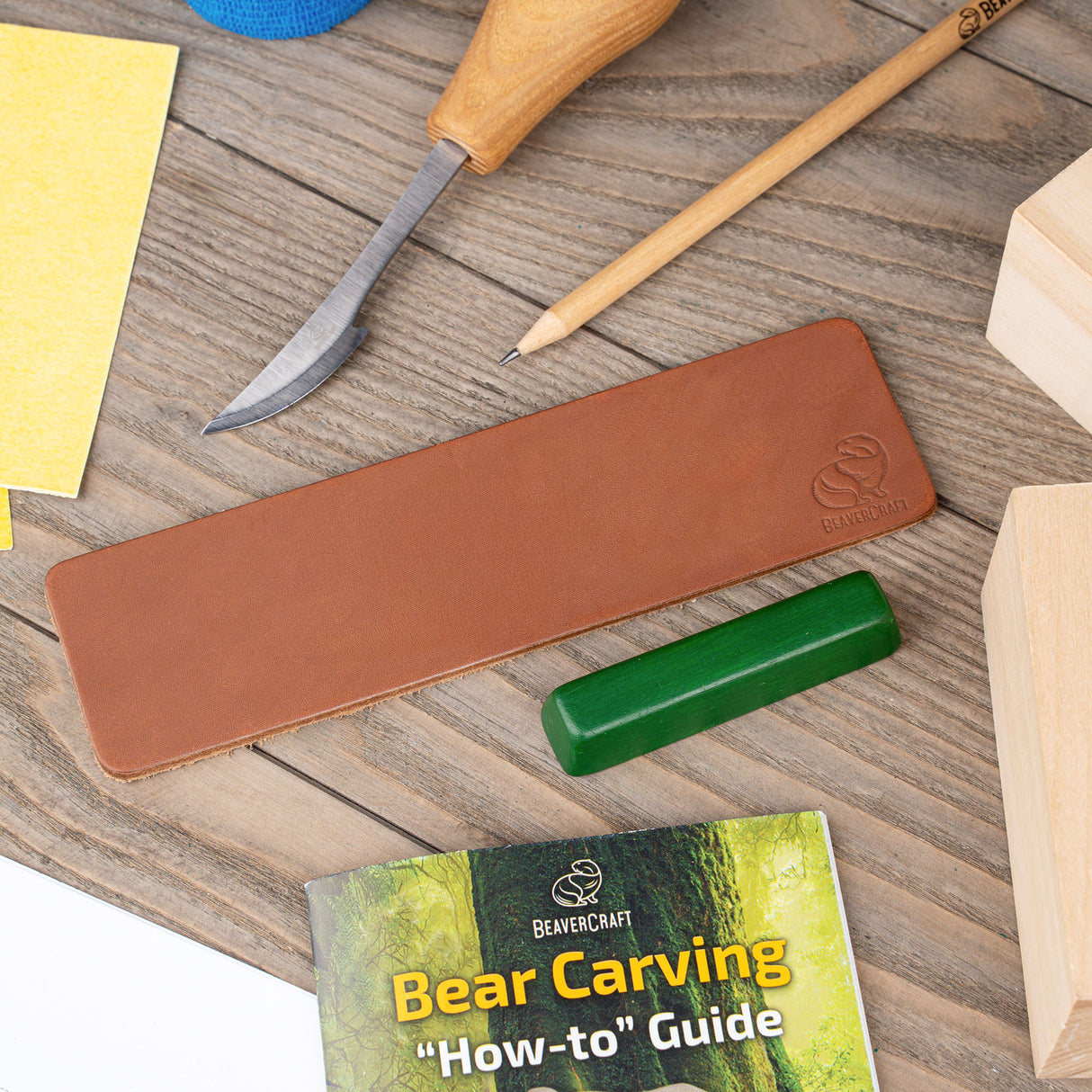 BeaverCraft Bear Carving Kit