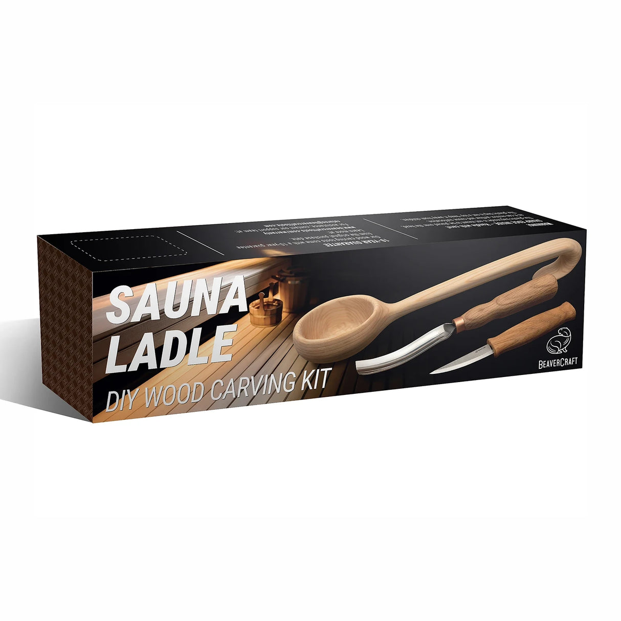 BeaverCraft Sauna Ladle Carving Kit