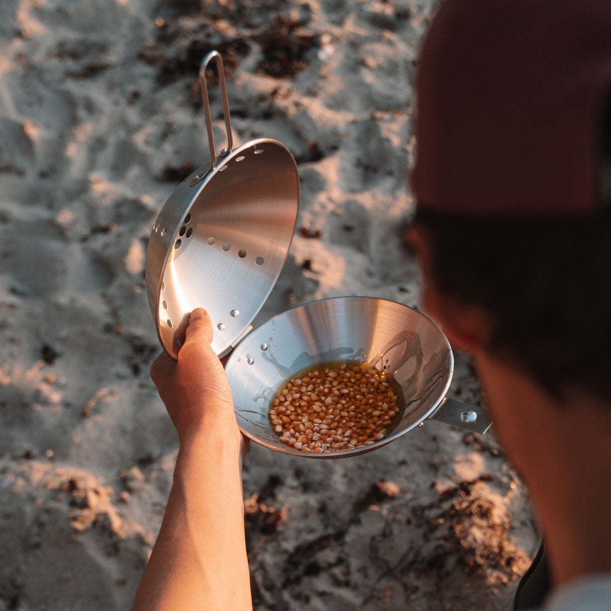 Petromax Campfire Popcorn Maker