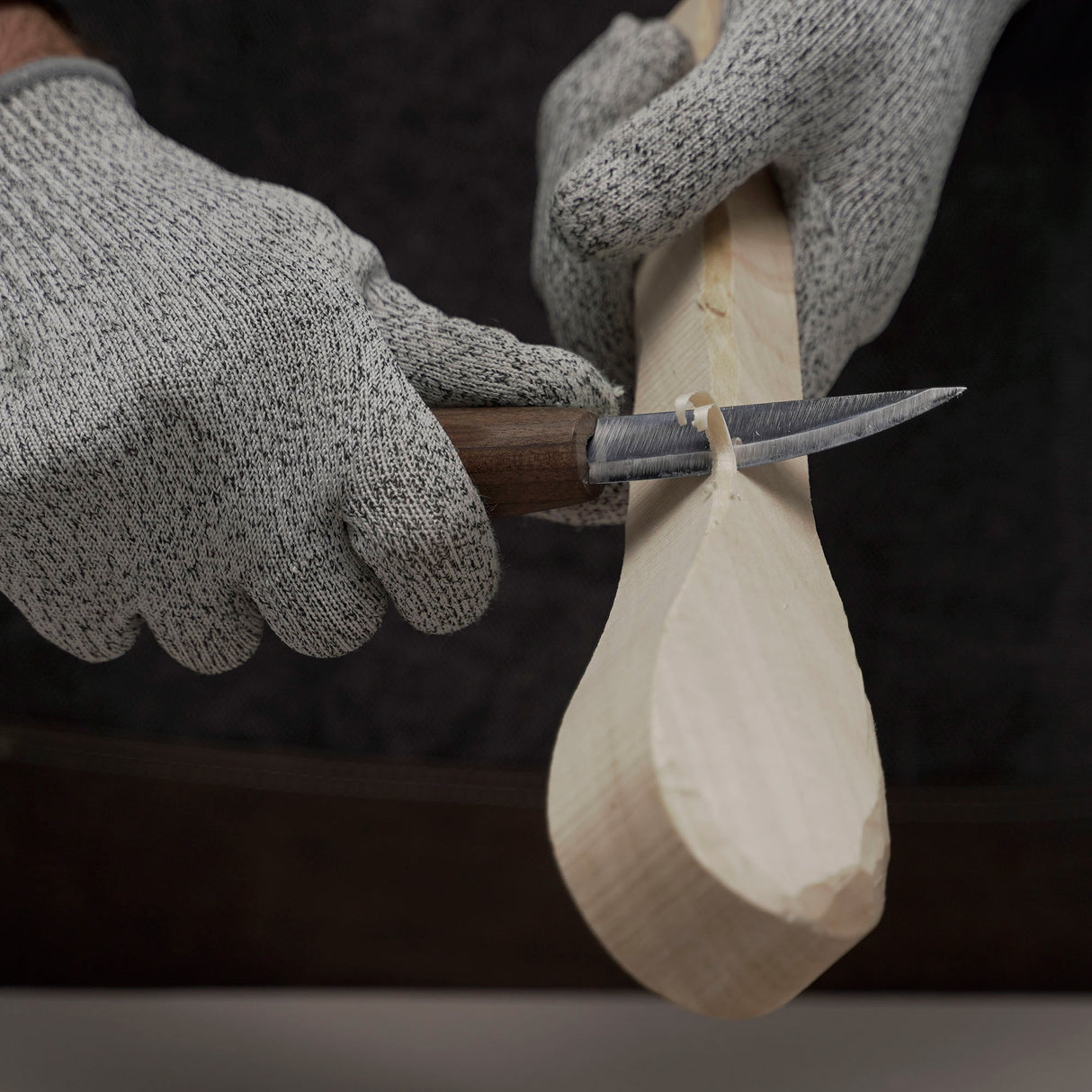 BeaverCraft 6 Piece Spoon Carving Set in Leather Case