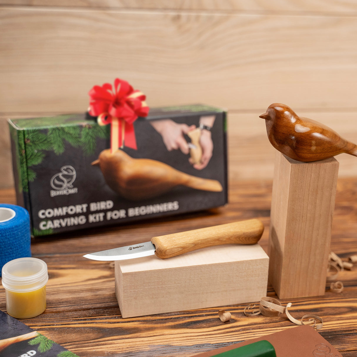 BeaverCraft Comfort Bird Carving Kit