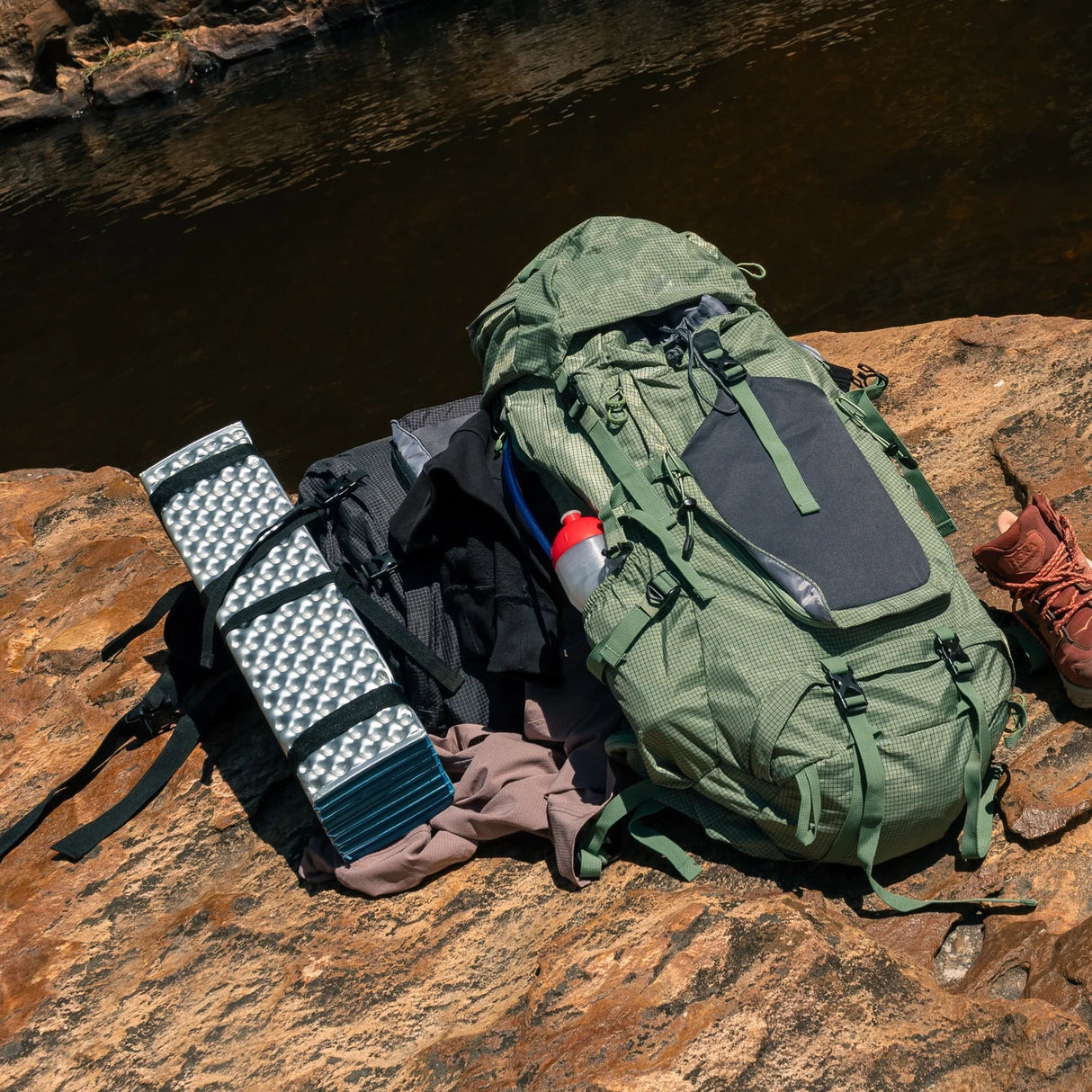 First Ascent Contour Sleeping Pad, R-Value 2, 440g