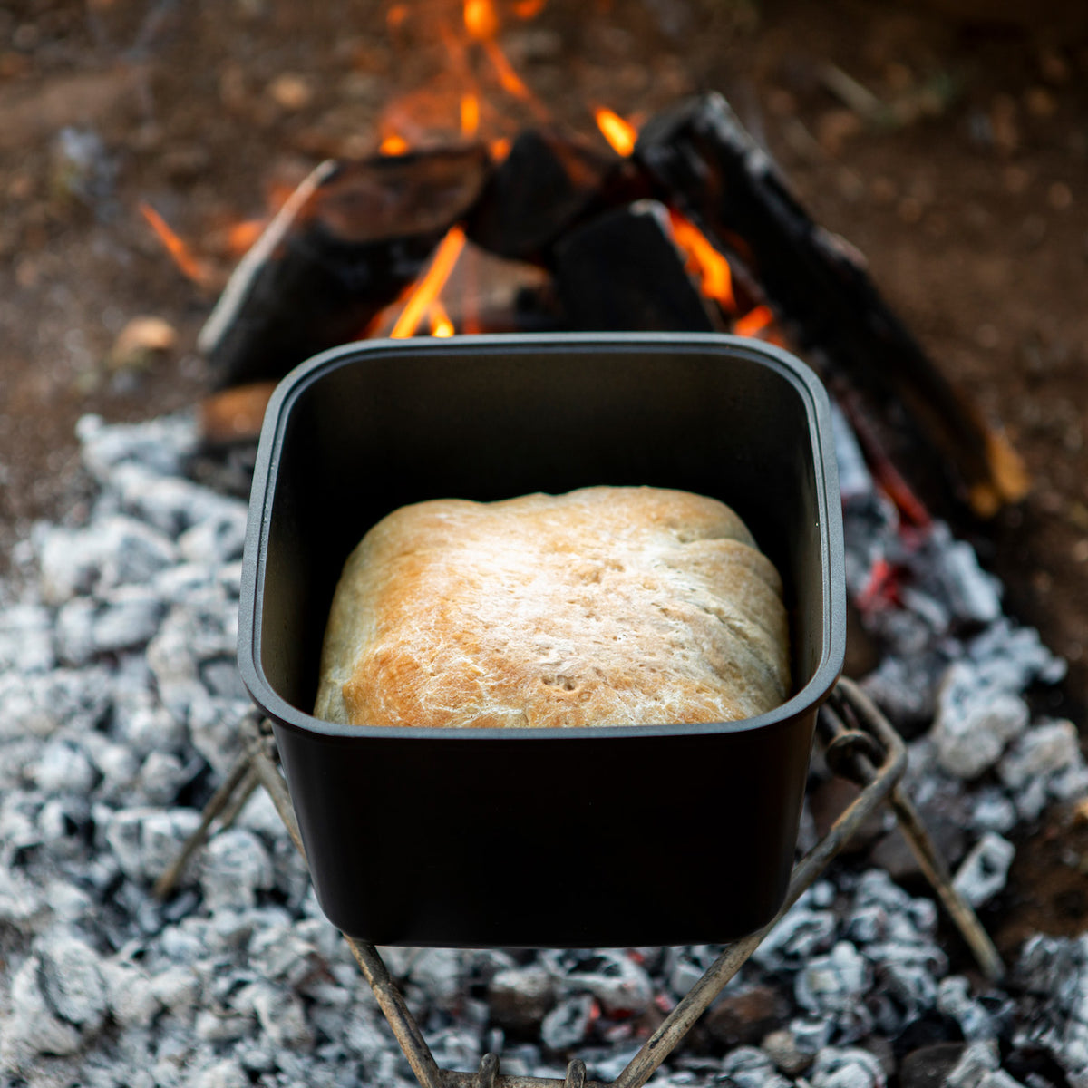 Square Cookware Nesting Pot Set with Storage Bag