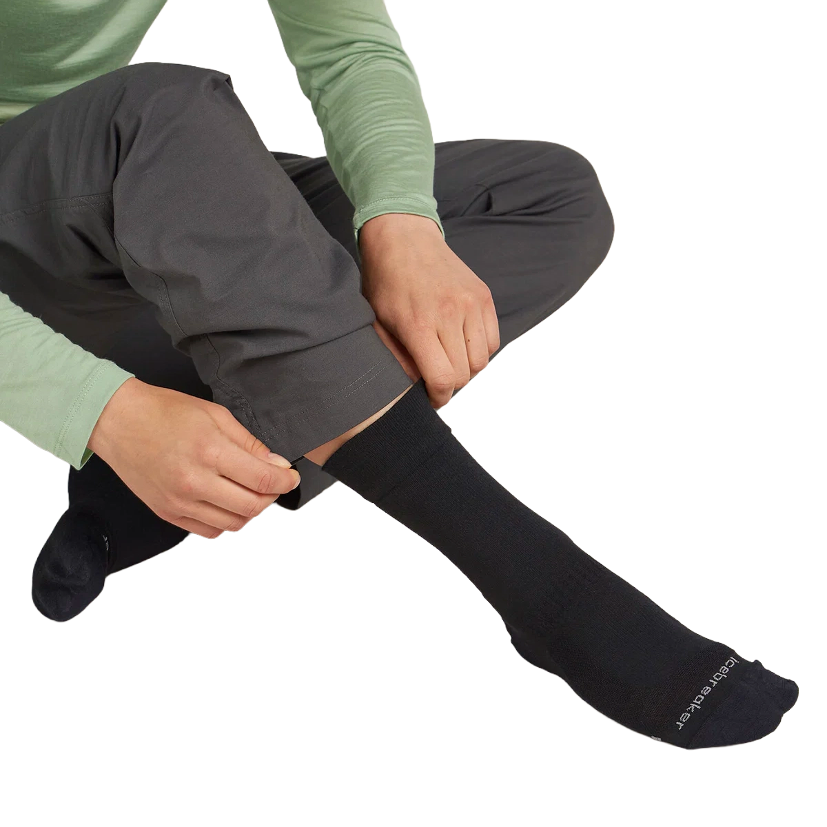 Icebreaker Women's Merino Hike Liner Crew Socks