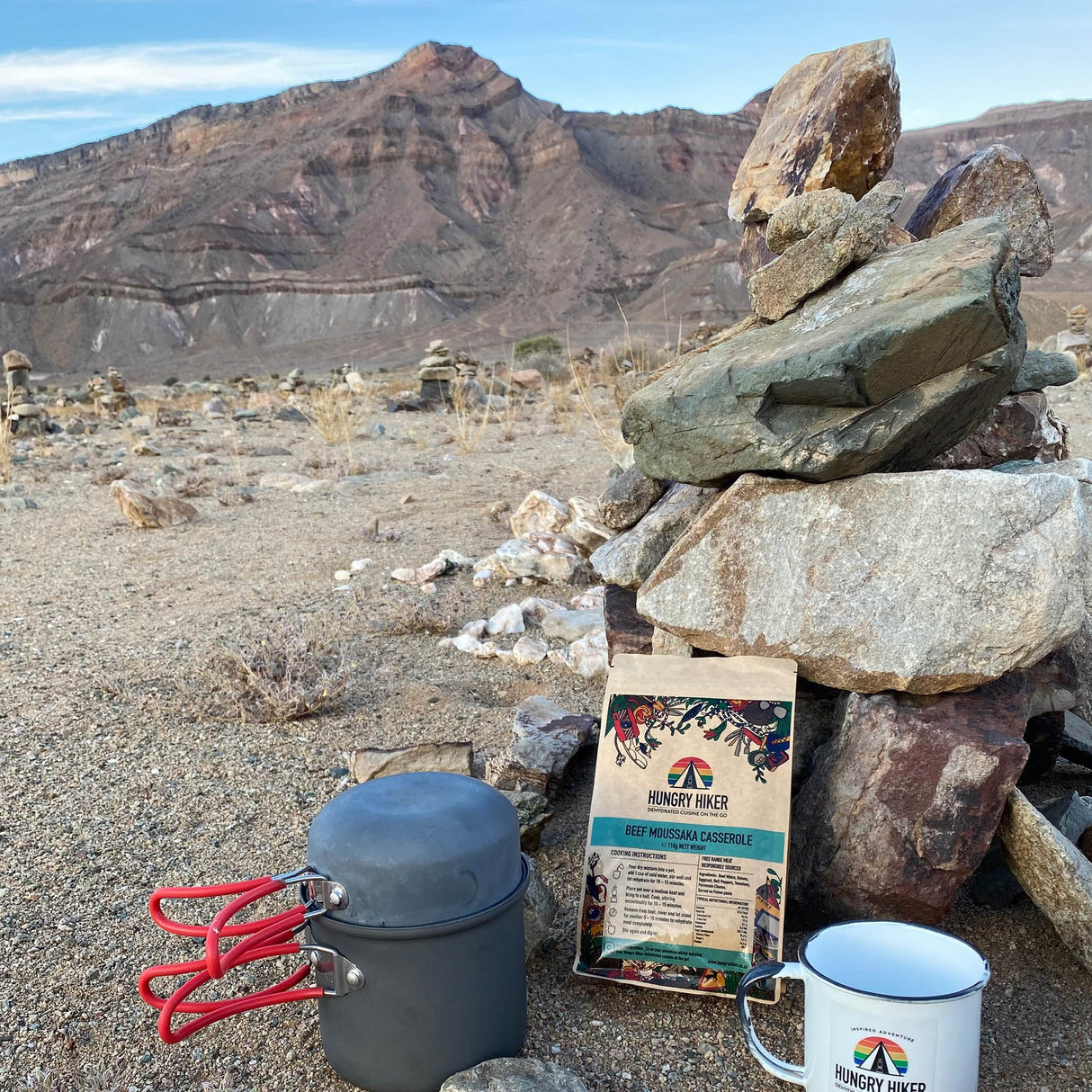 Hungry Hiker Dehydrated Beef Moussaka, 400g