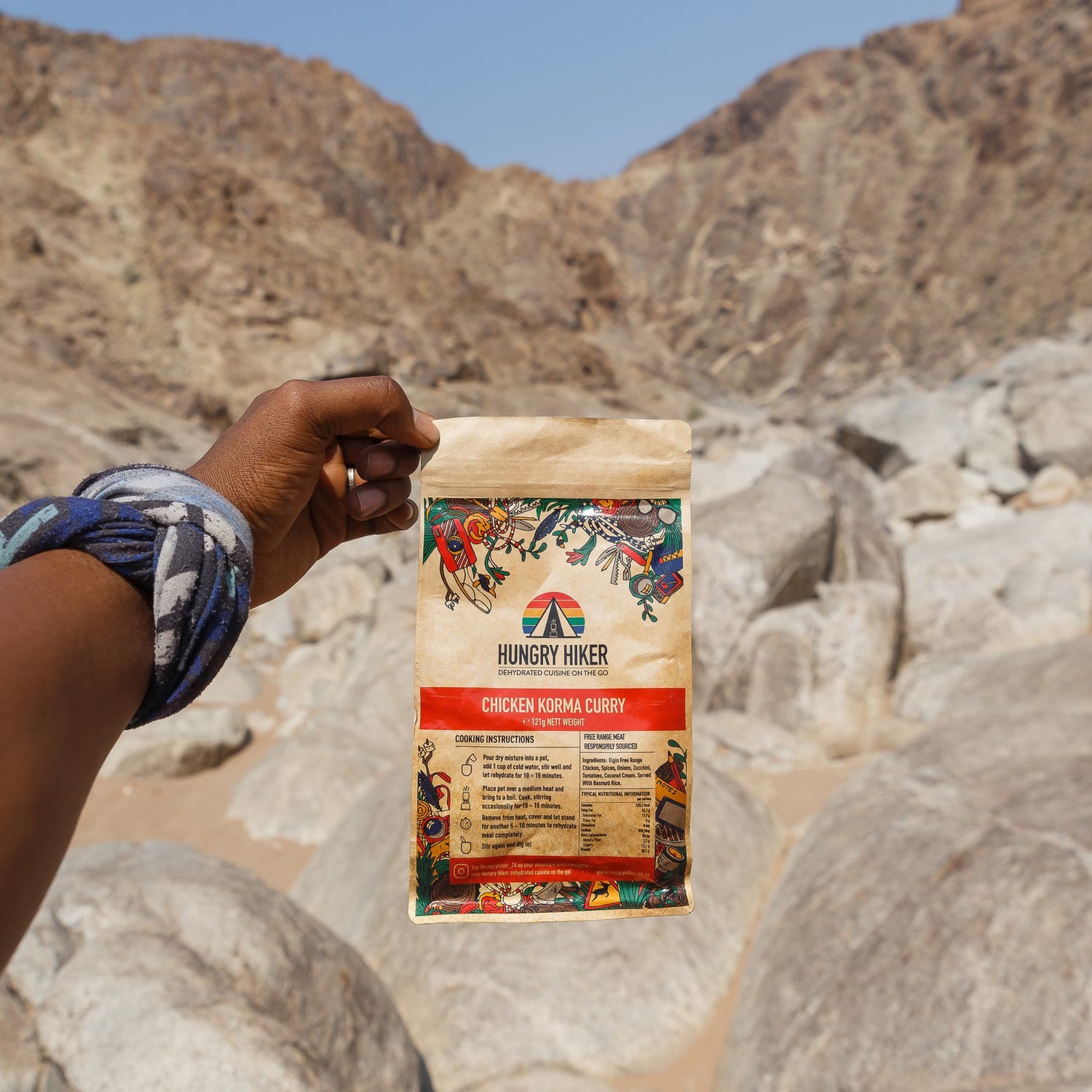 Hungry Hiker Dehydrated Chicken Korma, 400g