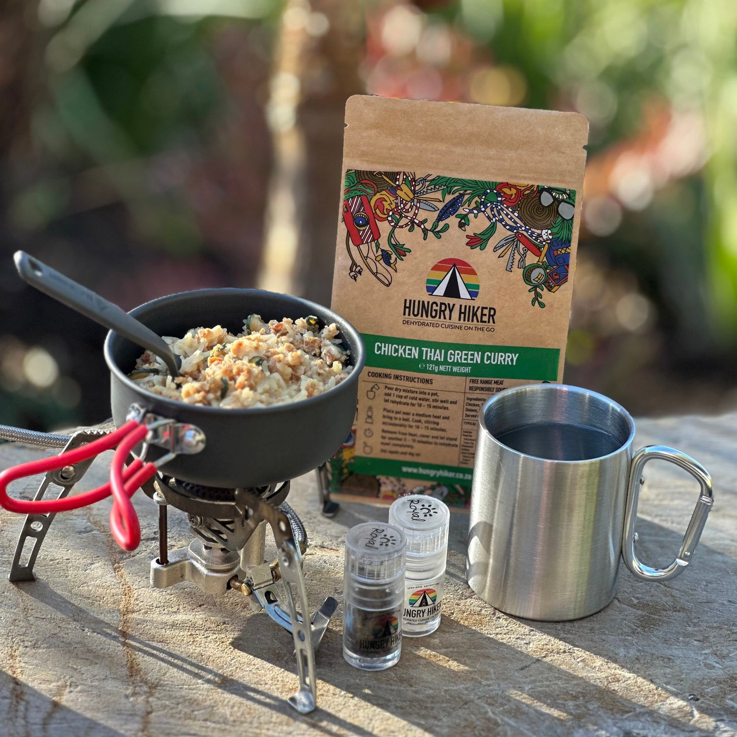 Hungry Hiker Dehydrated Thai Green Chicken Curry, 400g