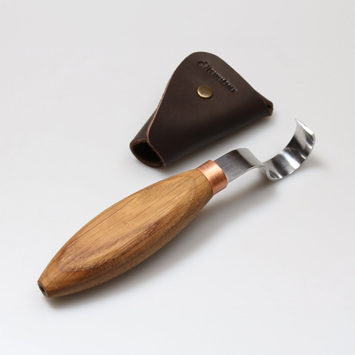 BeaverCraft Leather Sheath for Hook Knife SK1, SK2