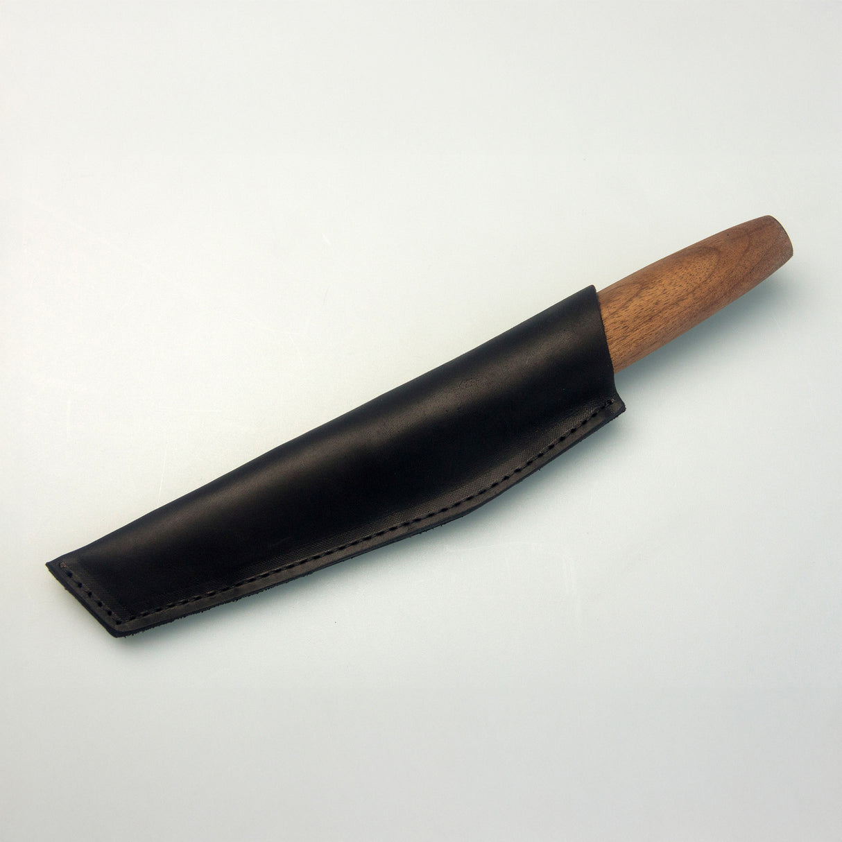 BeaverCraft C4 Sloyd Whittling Knife with Walnut Handle & Leather Sheath