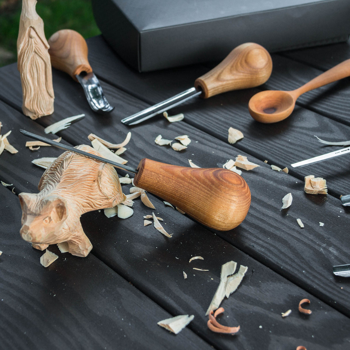 BeaverCraft 6 Piece Palm Chisel Set