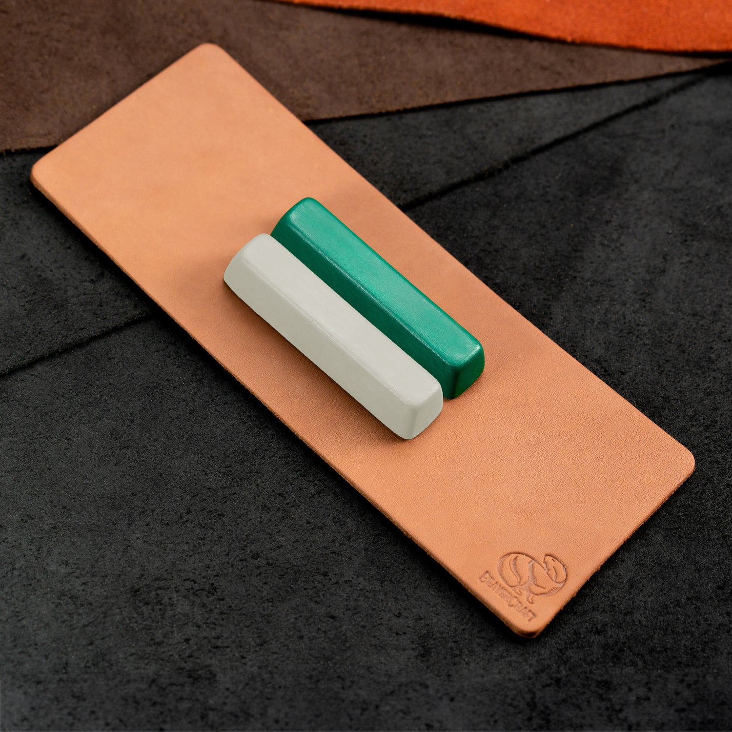 BeaverCraft Leather Strop with Honing & Polishing Compounds
