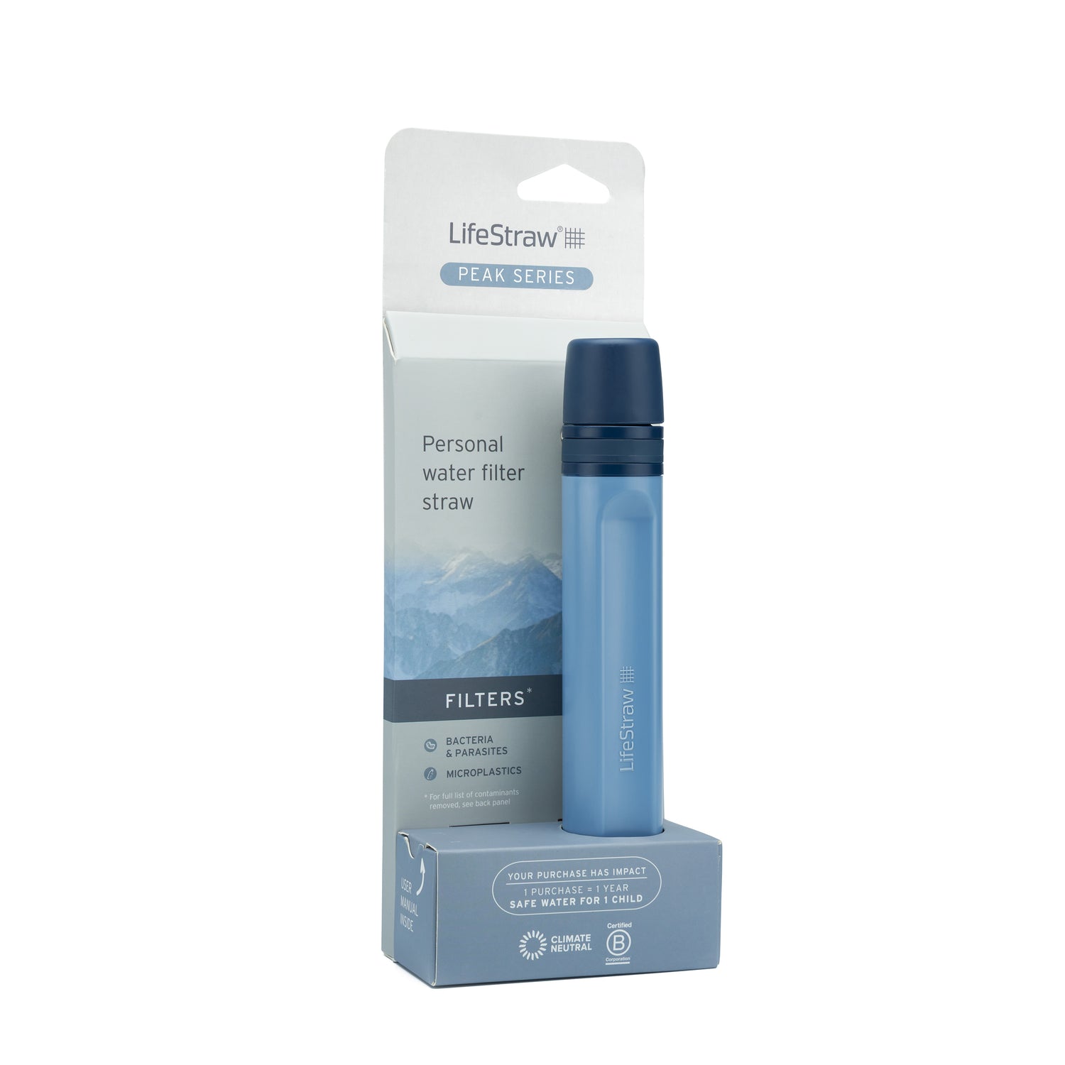 LifeStraw Peak Personal Water Filter Straw