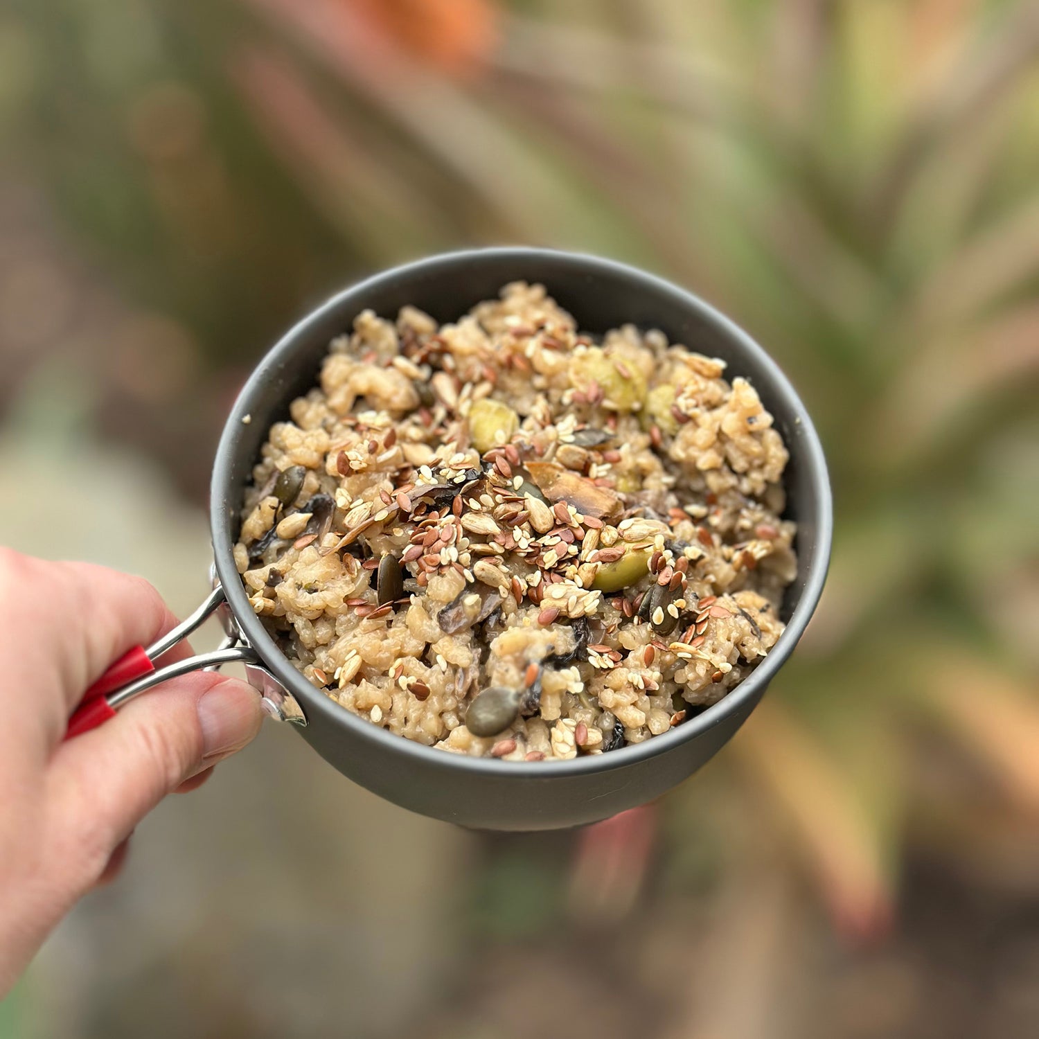 Hungry Hiker Dehydrated Miso Mushroom Risotto, 400g - Vegan