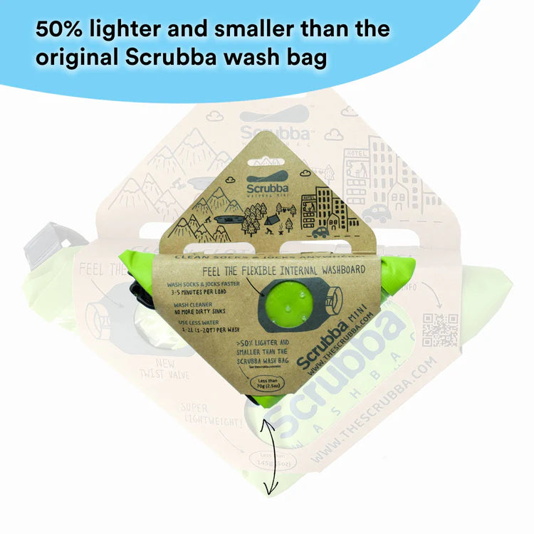 Scrubba Wash Bag Mini, 70g